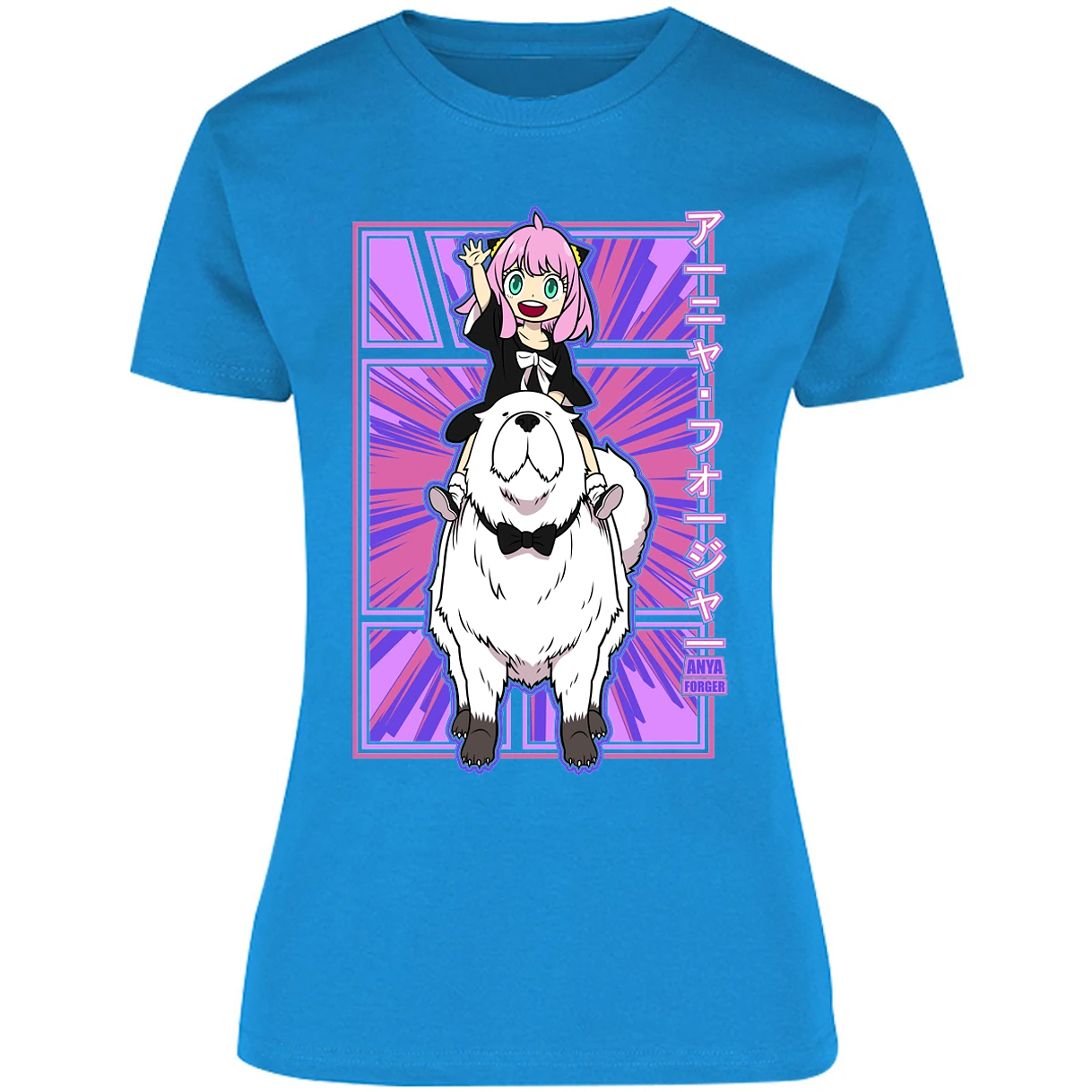 Blusa Spy X Family Anya Y Bond Blusa para Mujer 14