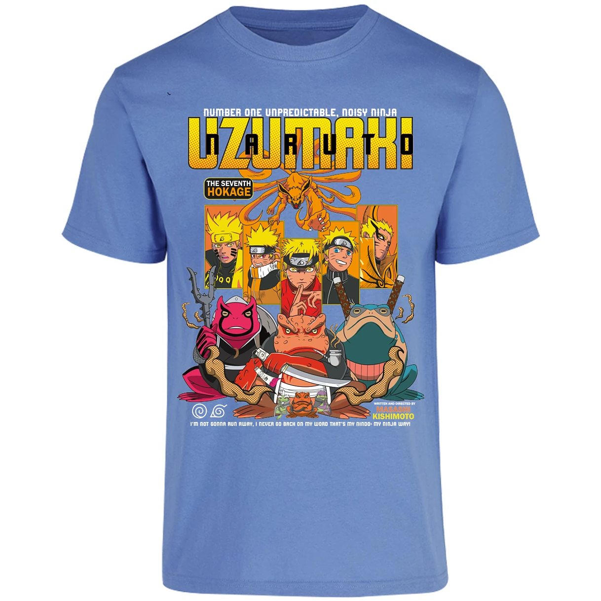 Playera Naruto Naruto Anime para Adulto 21