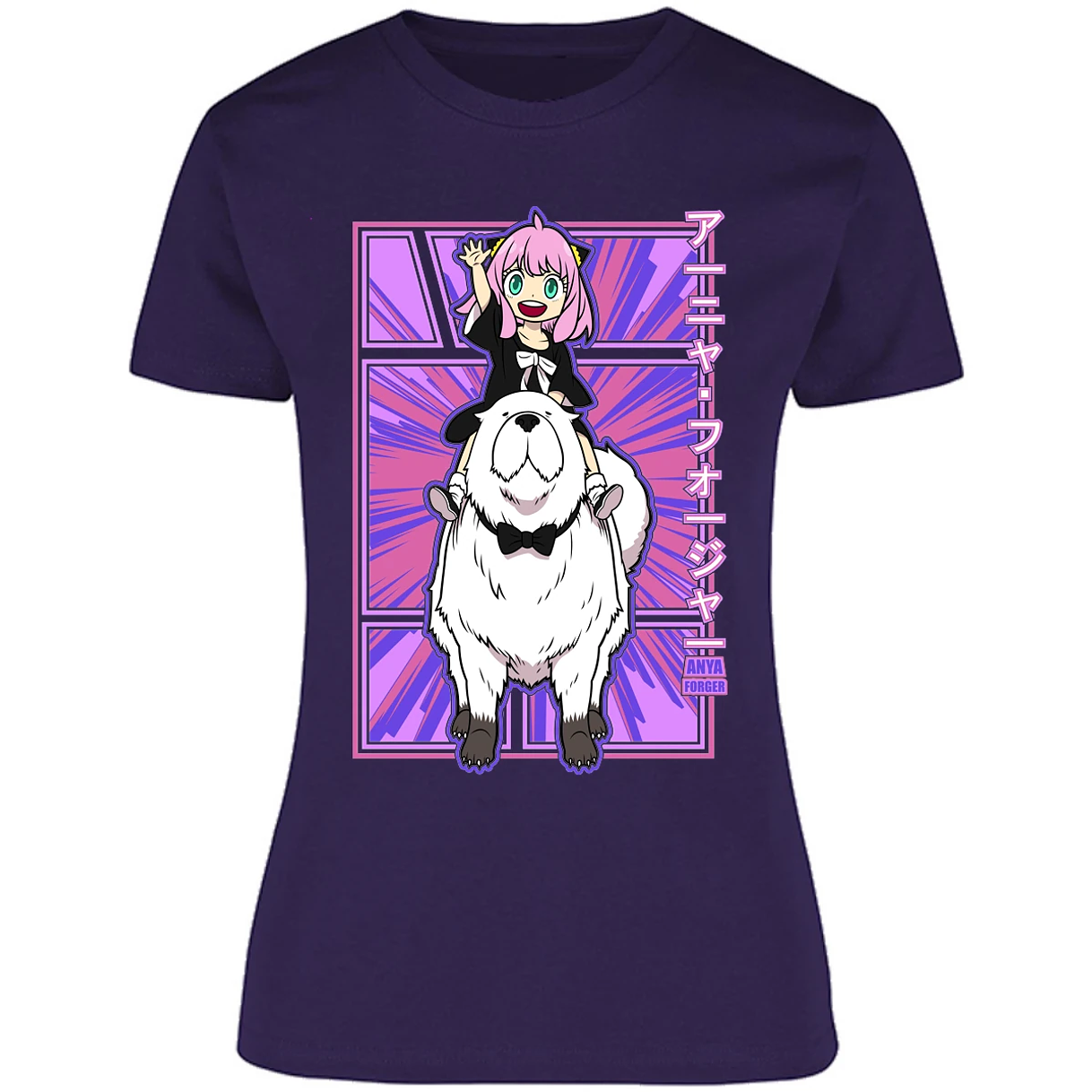 Blusa Spy X Family Anya Y Bond Blusa para Mujer 12