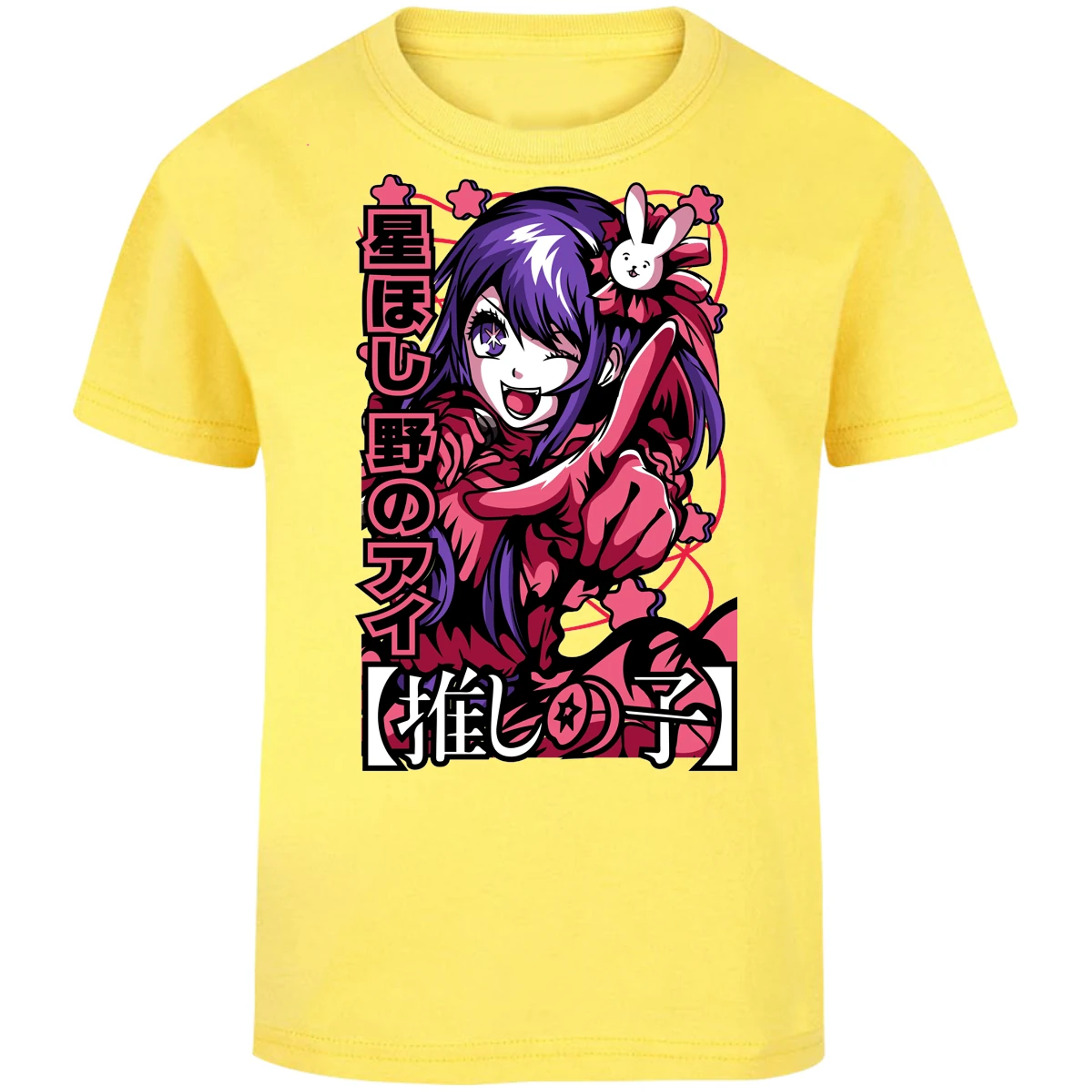 Playera Oshi No Ko Ai Oshino para Niño 4