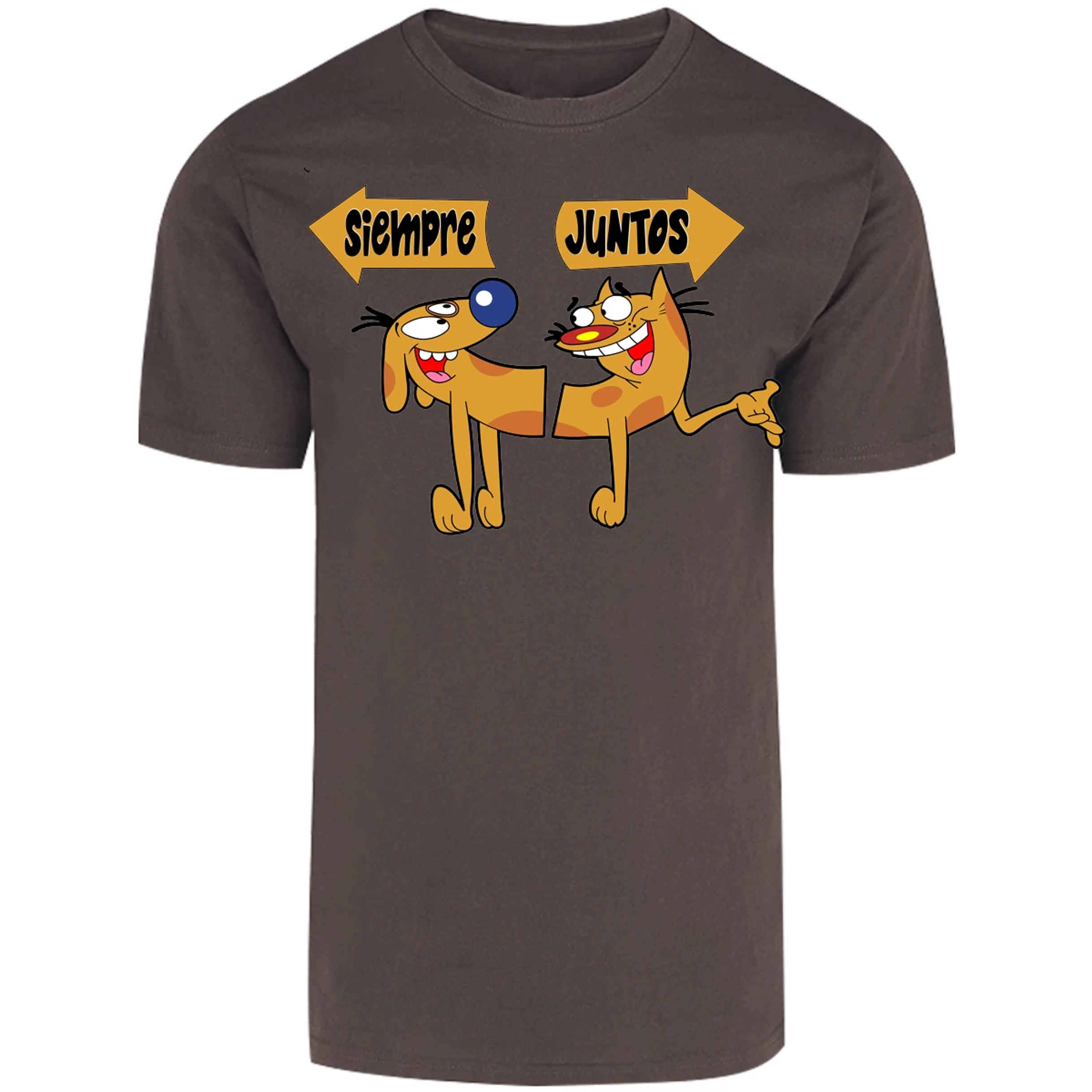 Playera San Valentin Catdog para Adulto 26