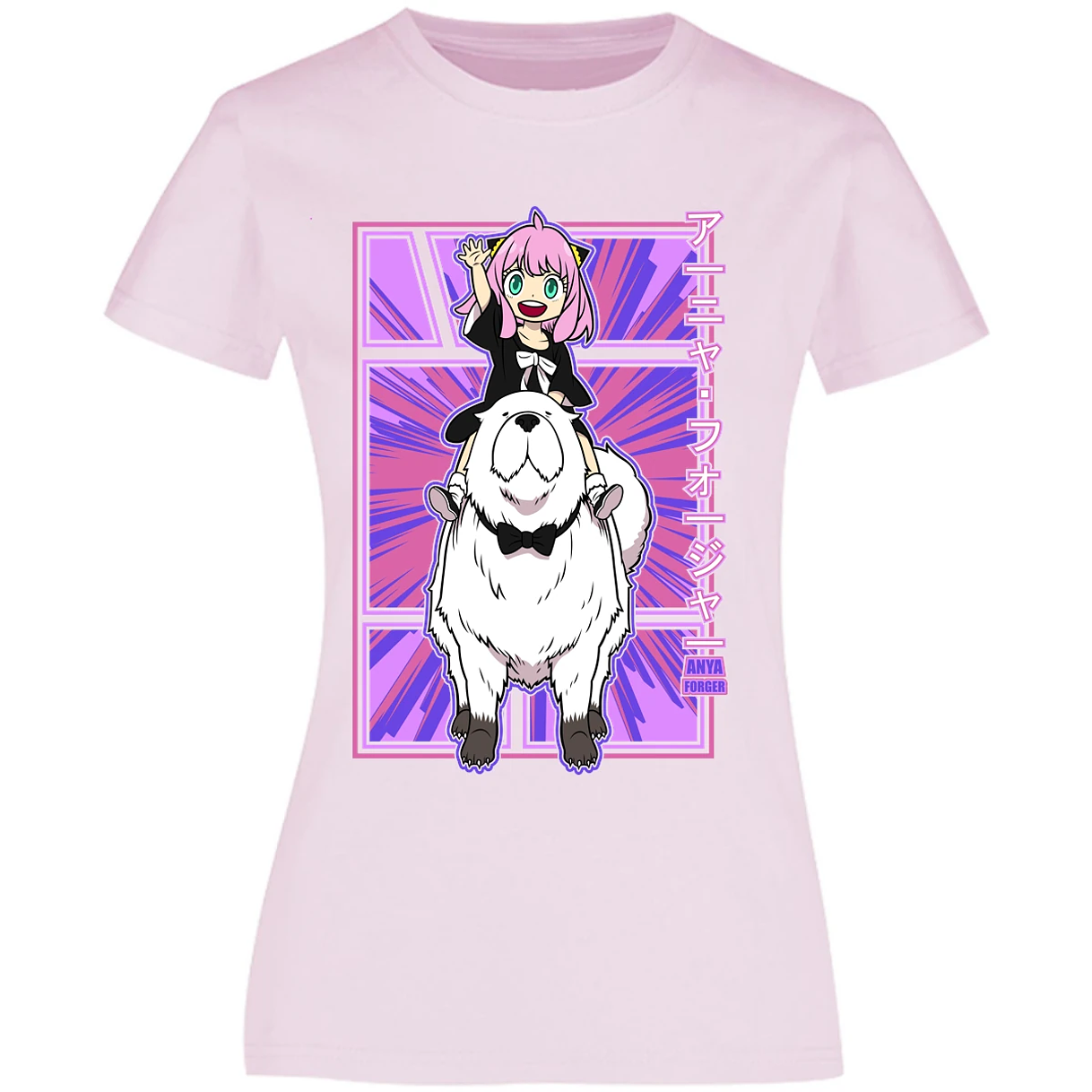 Blusa Spy X Family Anya Y Bond Blusa para Mujer 17