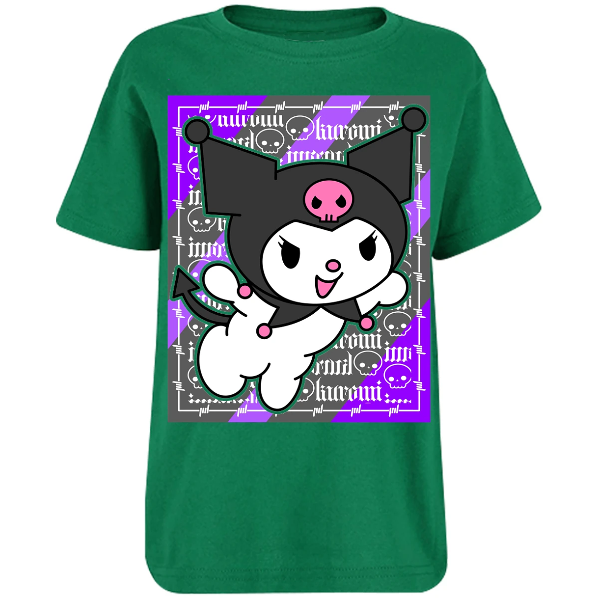Playera Sanrio Kuromi Y para Niño 7