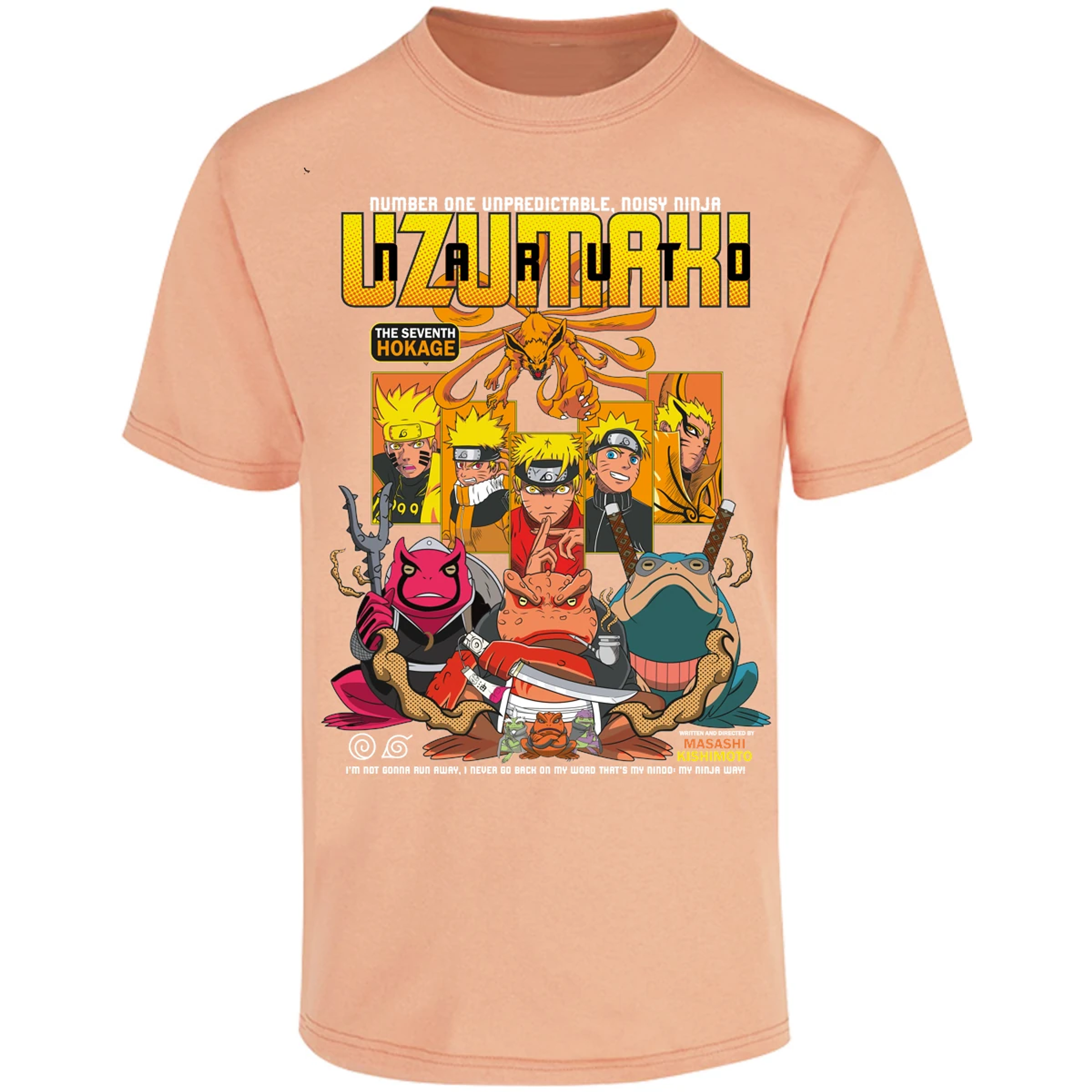 Playera Naruto Naruto Anime para Adulto 1