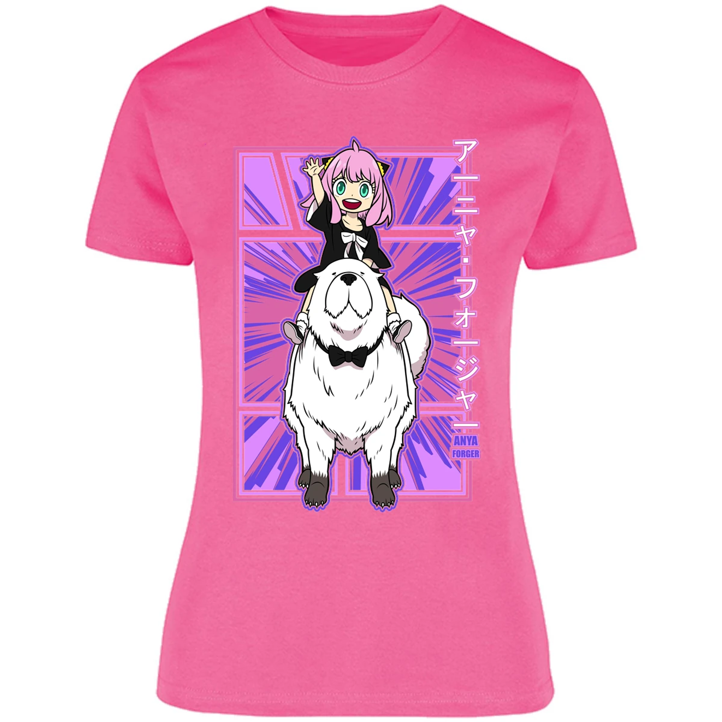 Blusa Spy X Family Anya Y Bond Blusa para Mujer 16