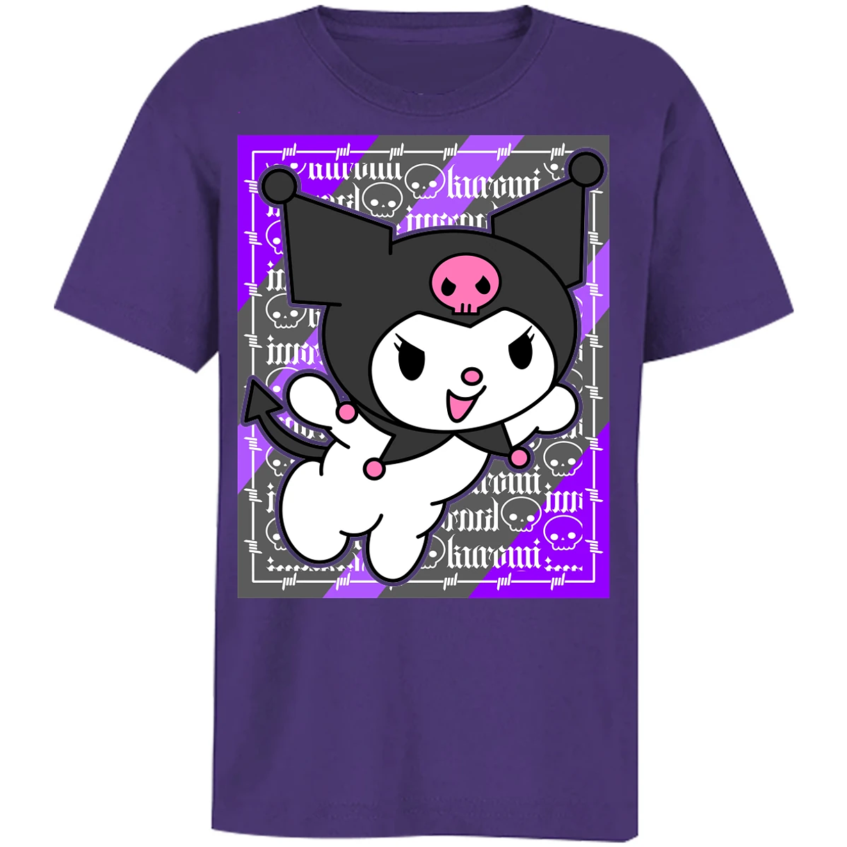 Playera Sanrio Kuromi Y para Niño 11