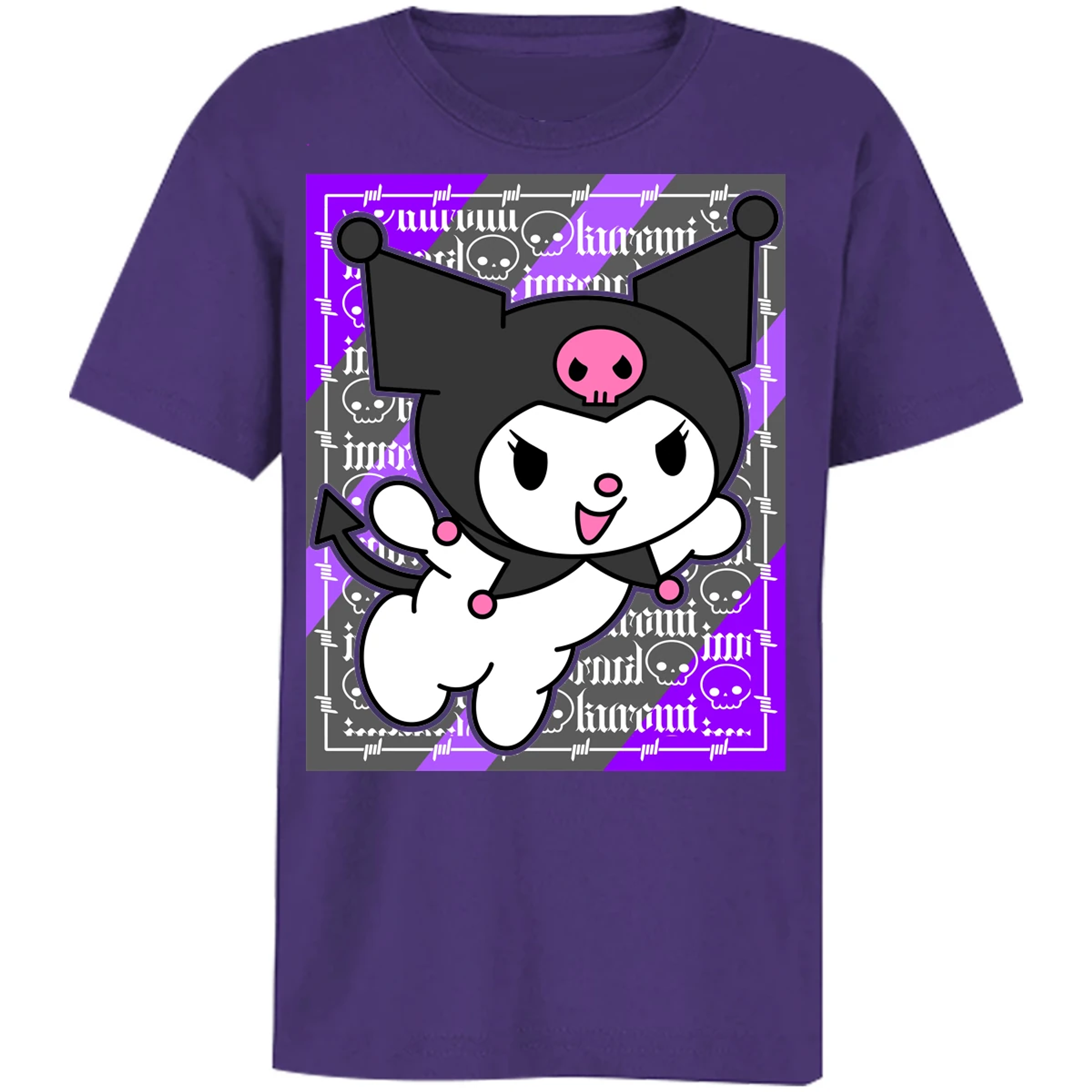 Playera Sanrio Kuromi Y para Niño 11