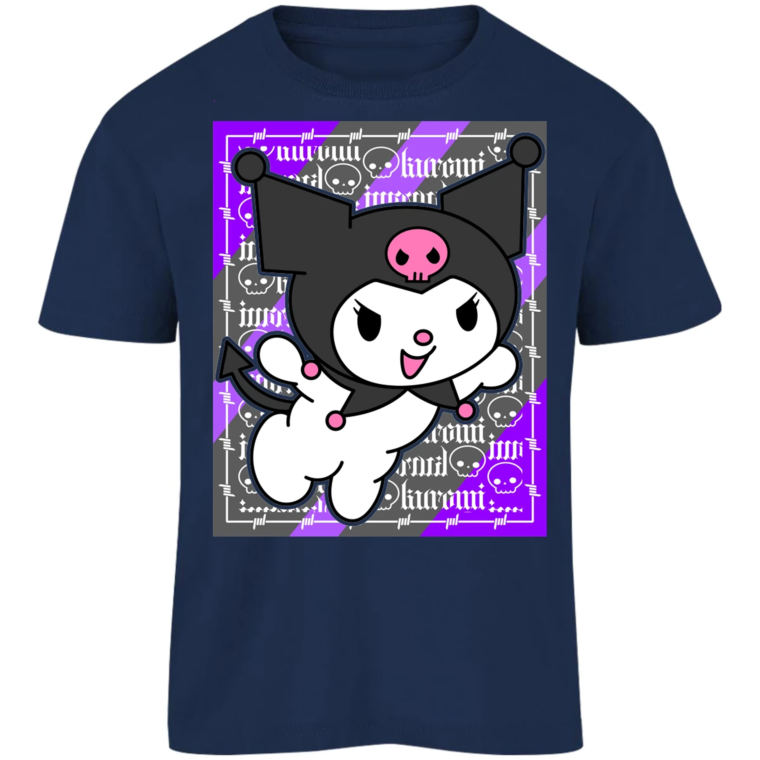 Playera Sanrio Kuromi Y para Niño 17