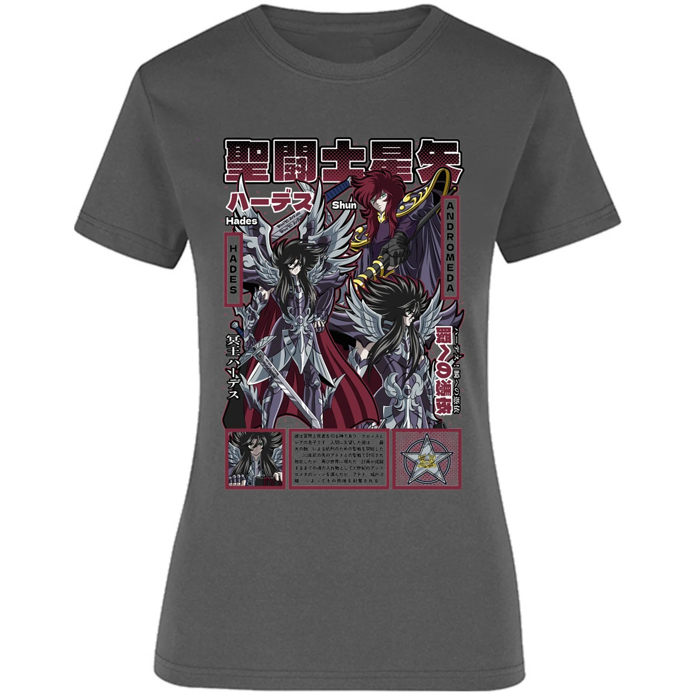 Blusa Saint Seiya Hades Saint Seiya Blusa para Mujer 8