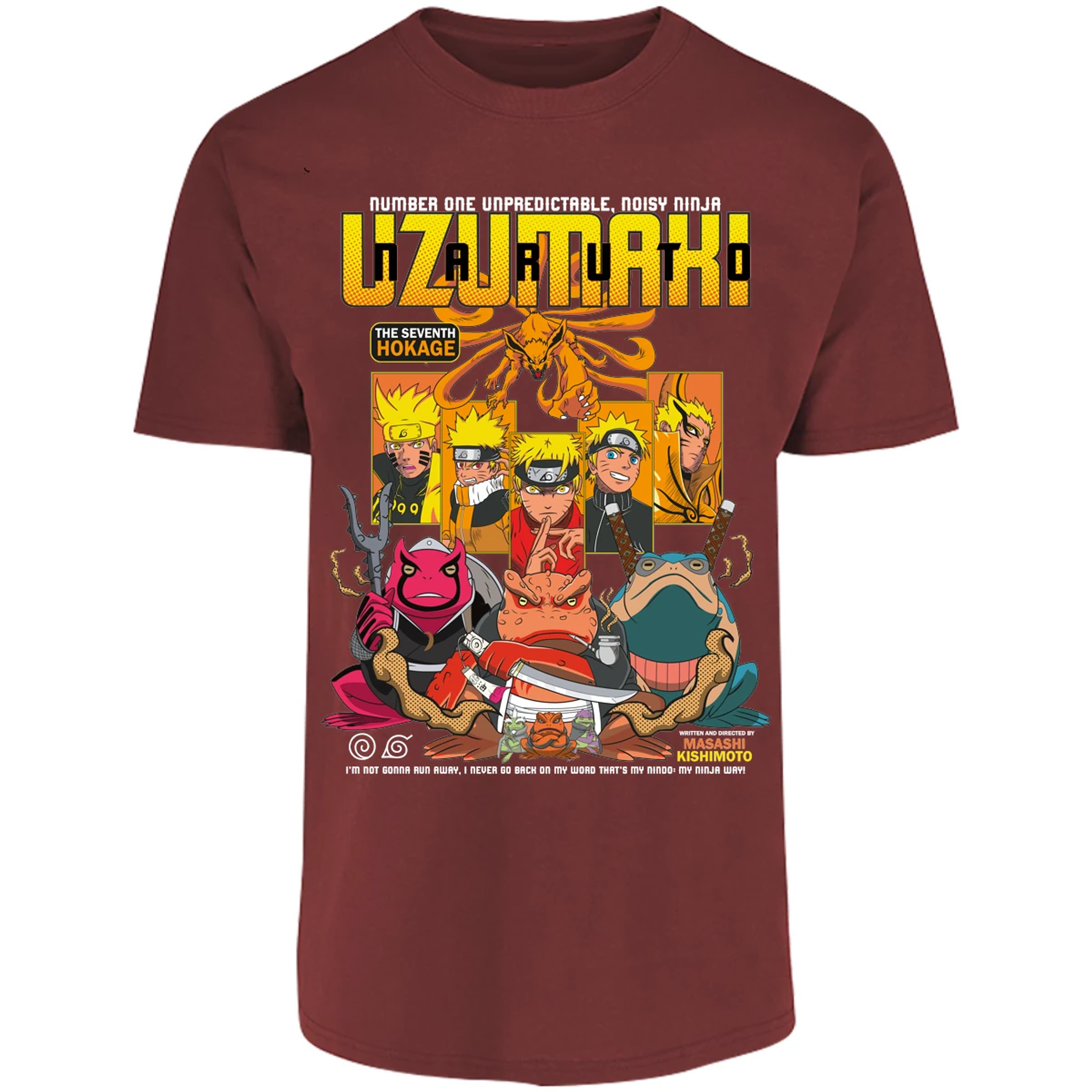 Playera Naruto Naruto Anime para Adulto 29