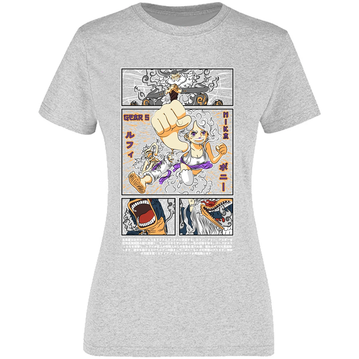 Blusa One Piece Luffy Y Booney Blusa para Mujer 31