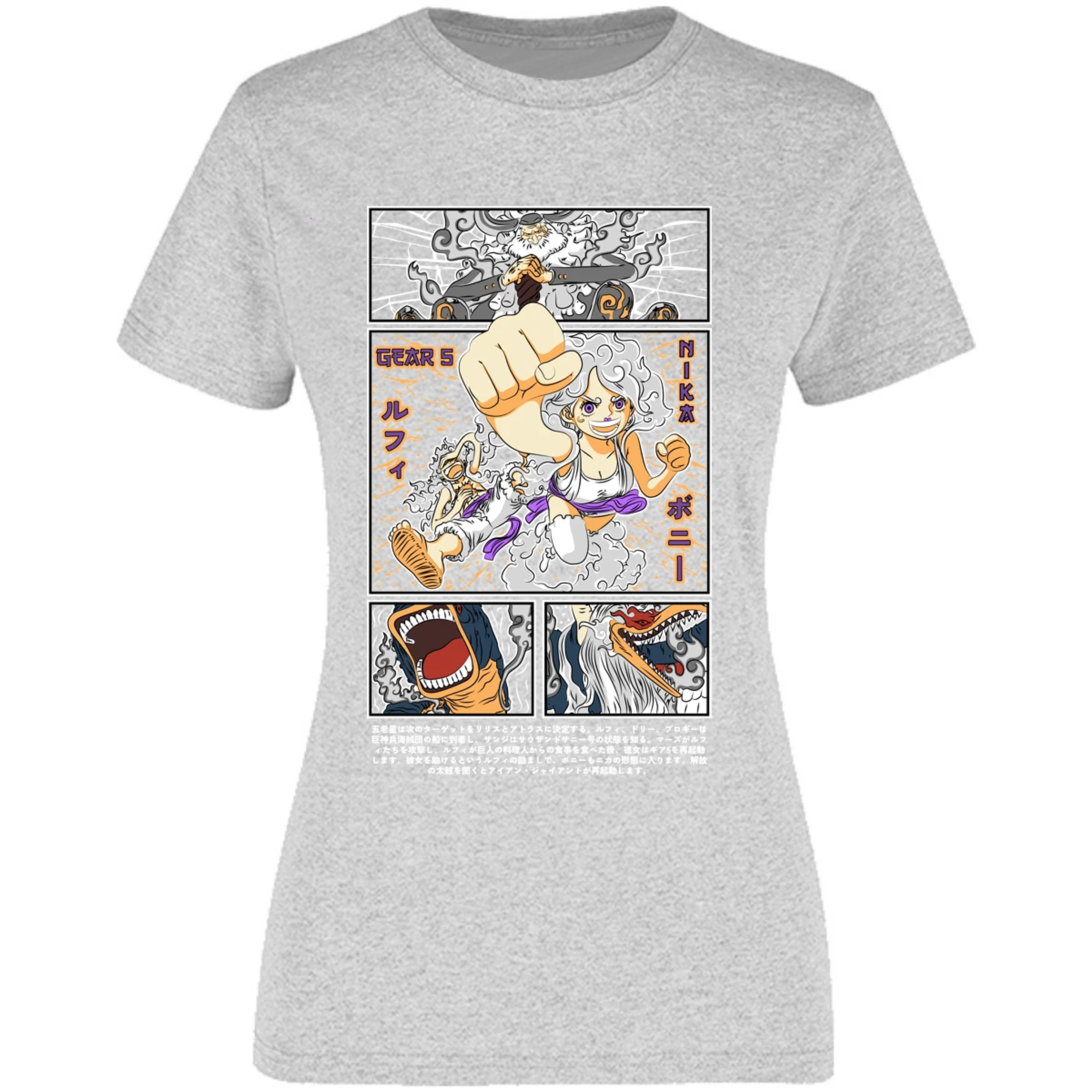 Blusa One Piece Luffy Y Booney Blusa para Mujer 31