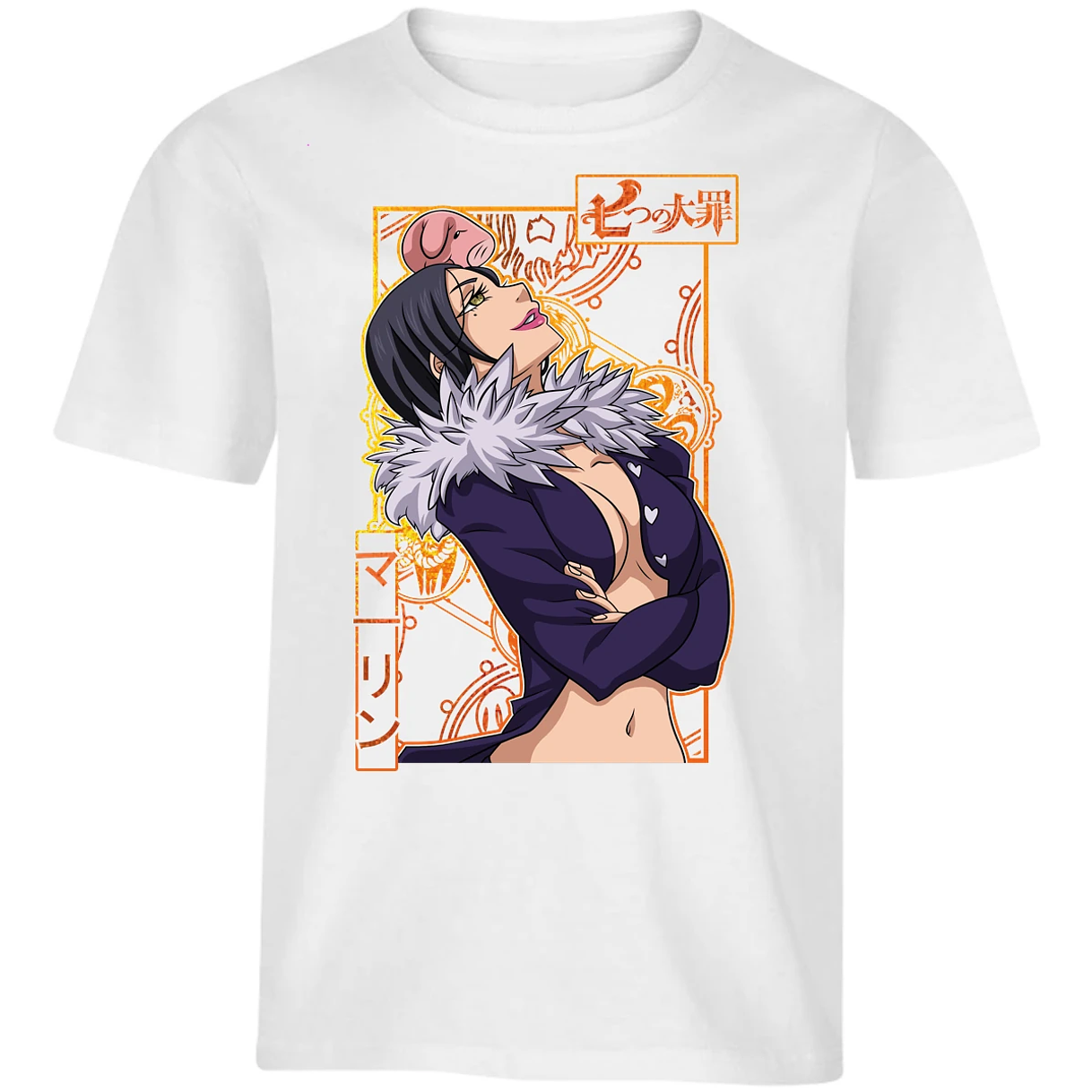 Playera Seven Deadly Sins Merlin Seven Deadly Sins para Niño 13