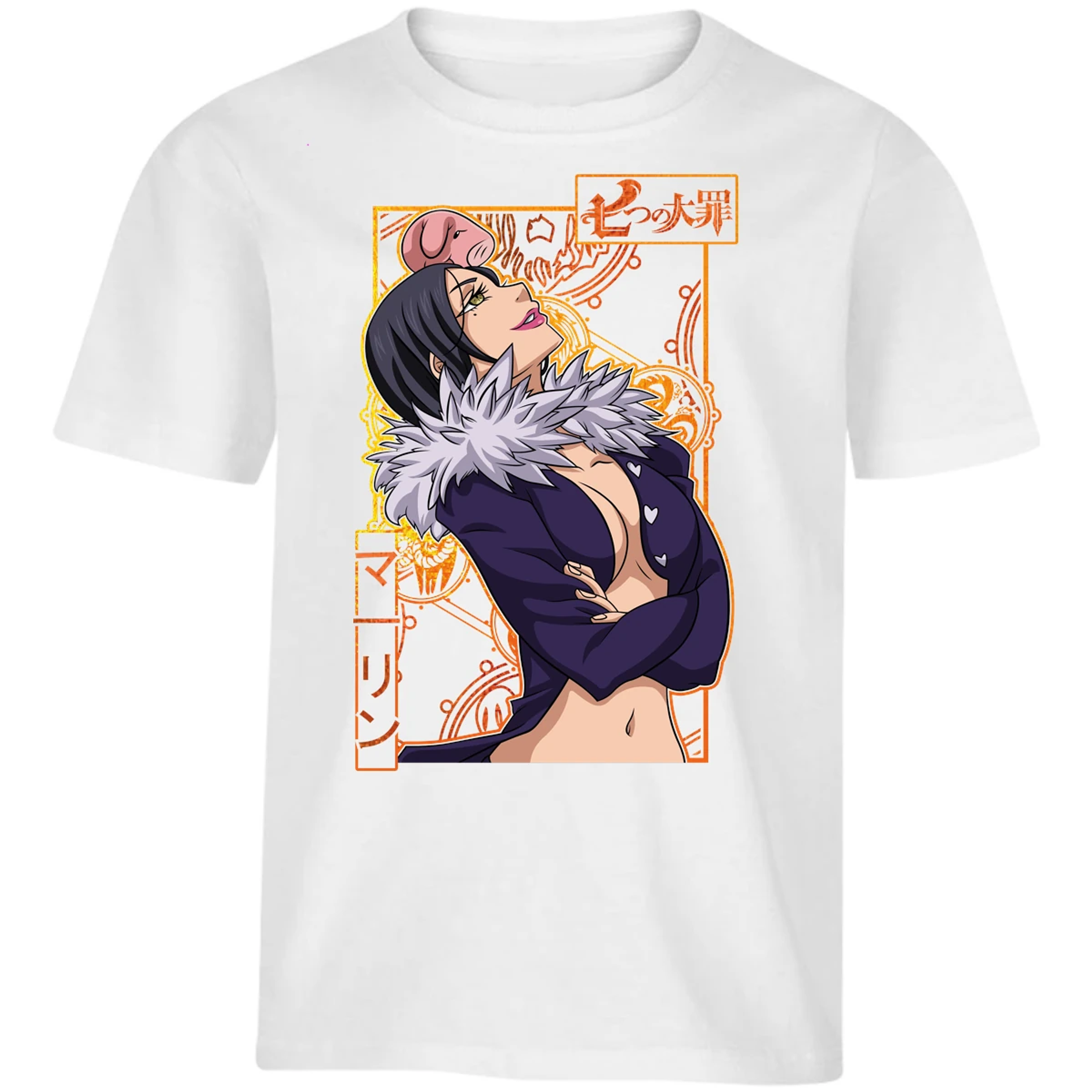 Playera Seven Deadly Sins Merlin Seven Deadly Sins para Niño 13