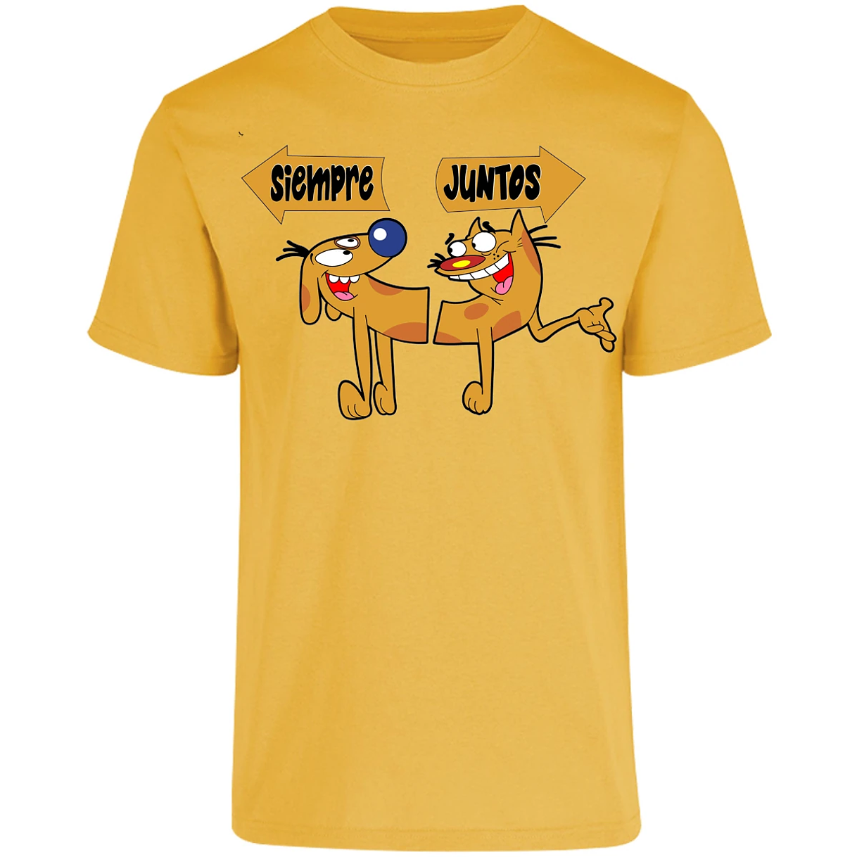 Playera San Valentin Catdog para Adulto 15