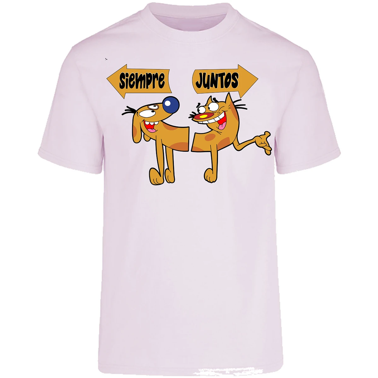 Playera San Valentin Catdog para Adulto 6