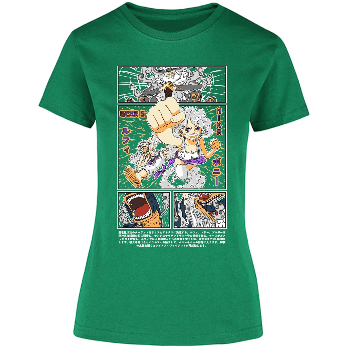 Blusa One Piece Luffy Y Booney Blusa para Mujer 21