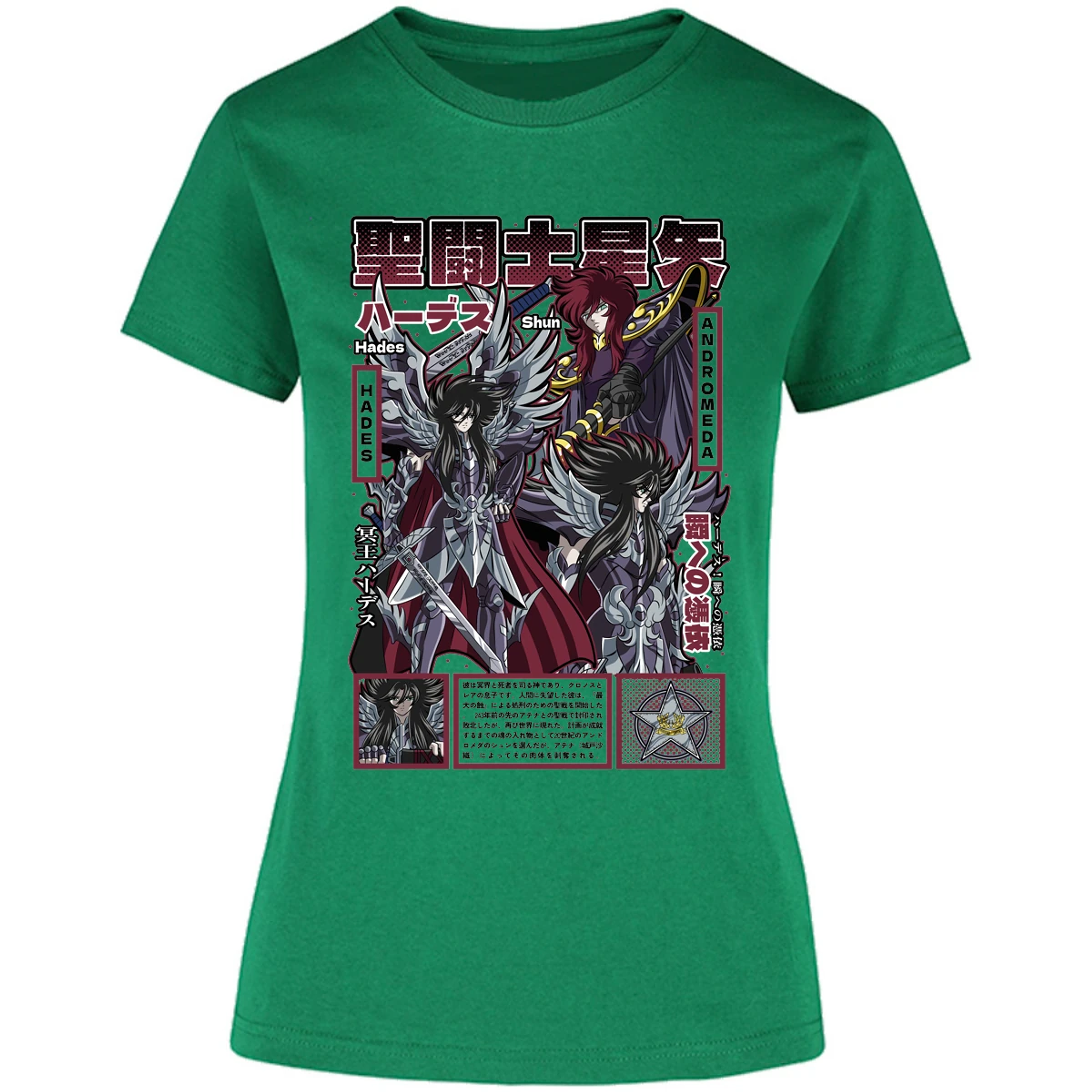 Blusa Saint Seiya Hades Saint Seiya Blusa para Mujer 17
