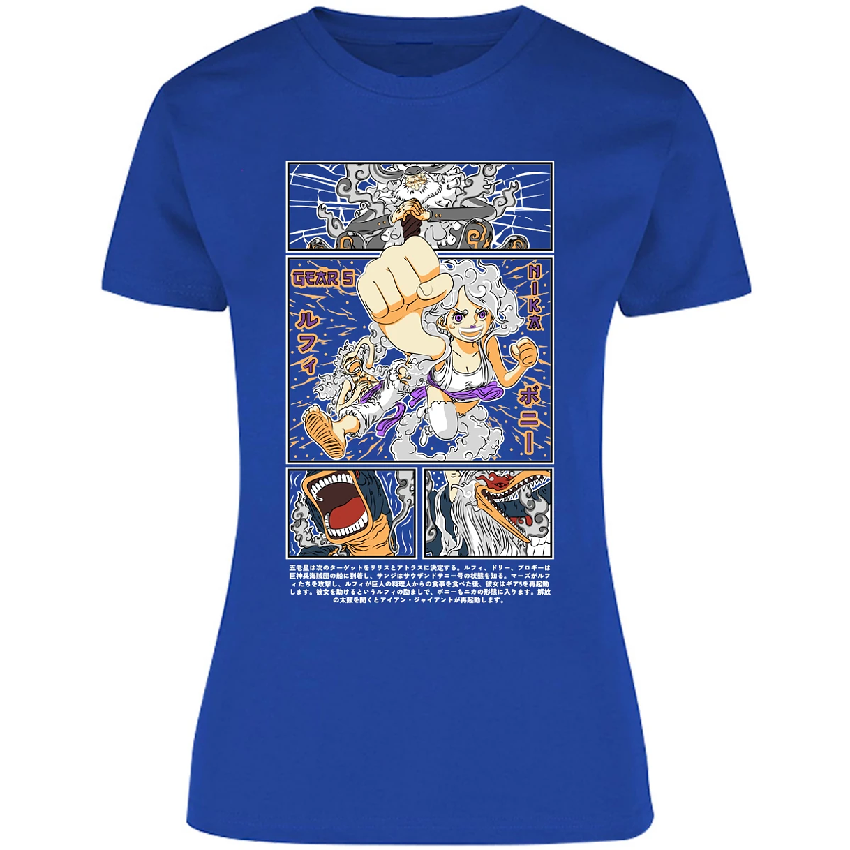 Blusa One Piece Luffy Y Booney Blusa para Mujer 7