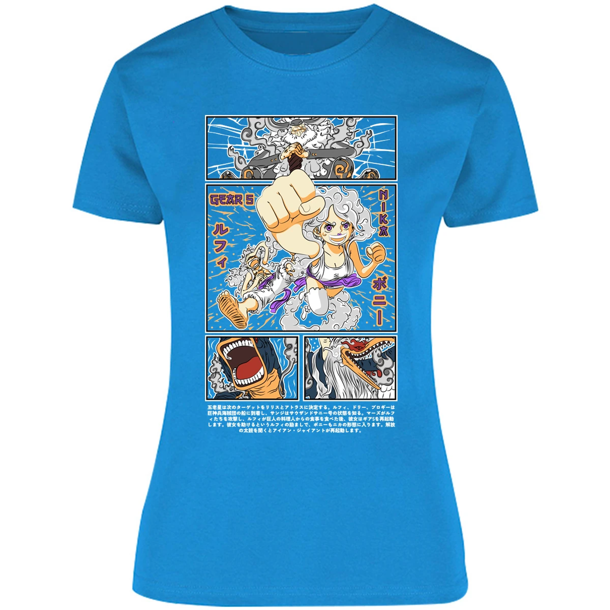 Blusa One Piece Luffy Y Booney Blusa para Mujer 1