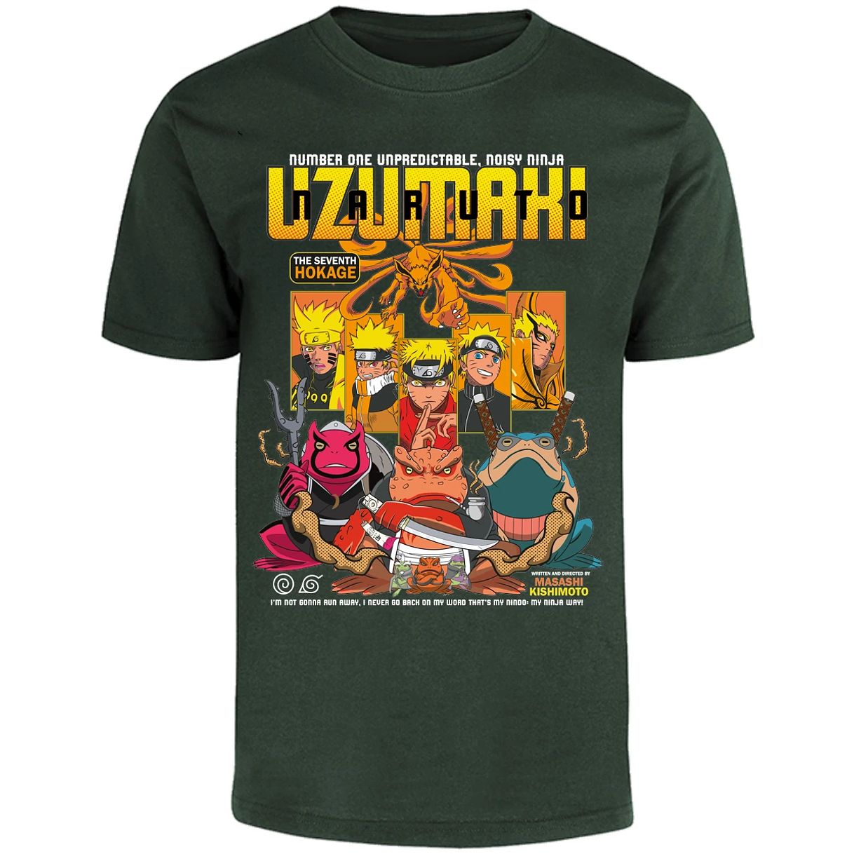 Playera Naruto Naruto Anime para Adulto 26