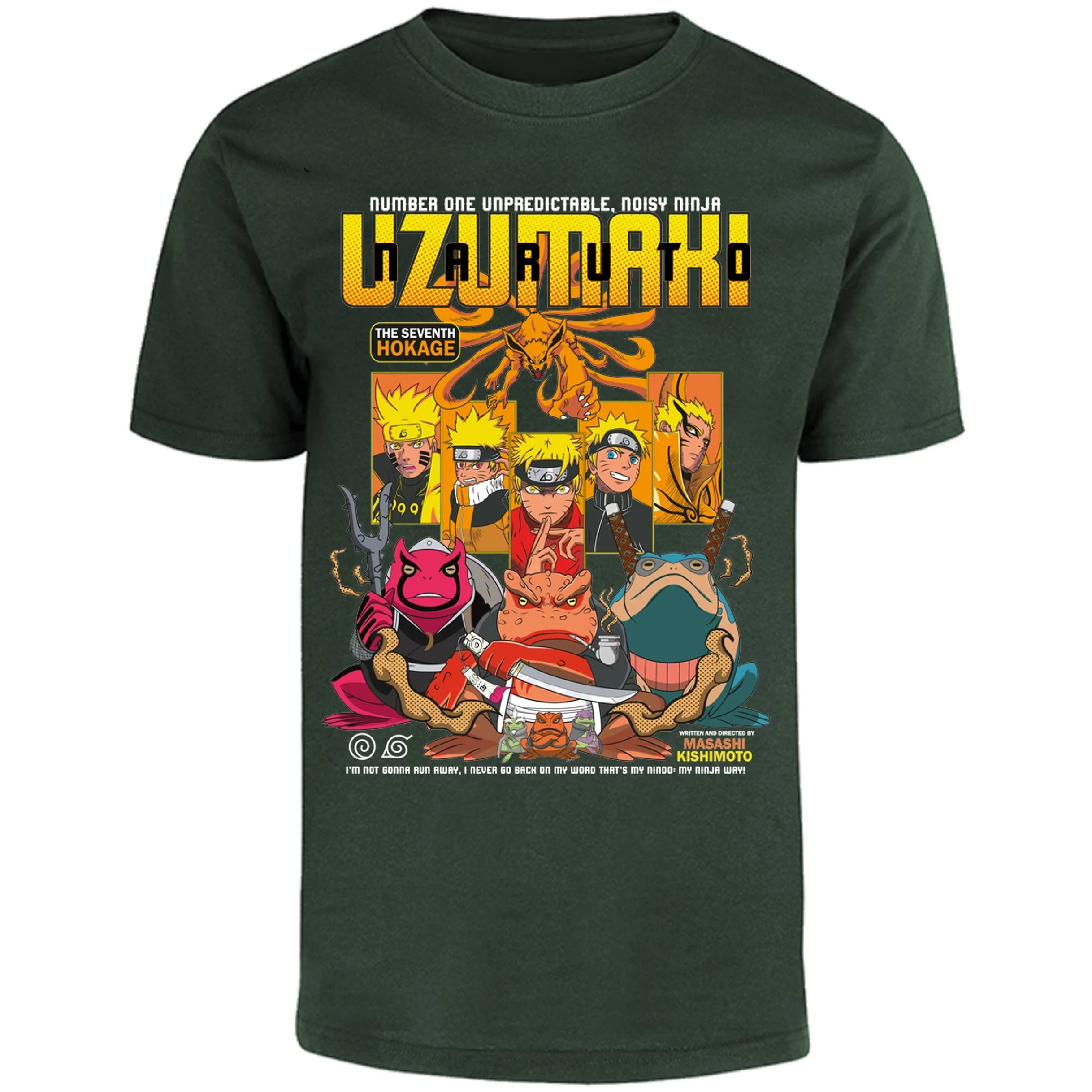 Playera Naruto Naruto Anime para Adulto 26