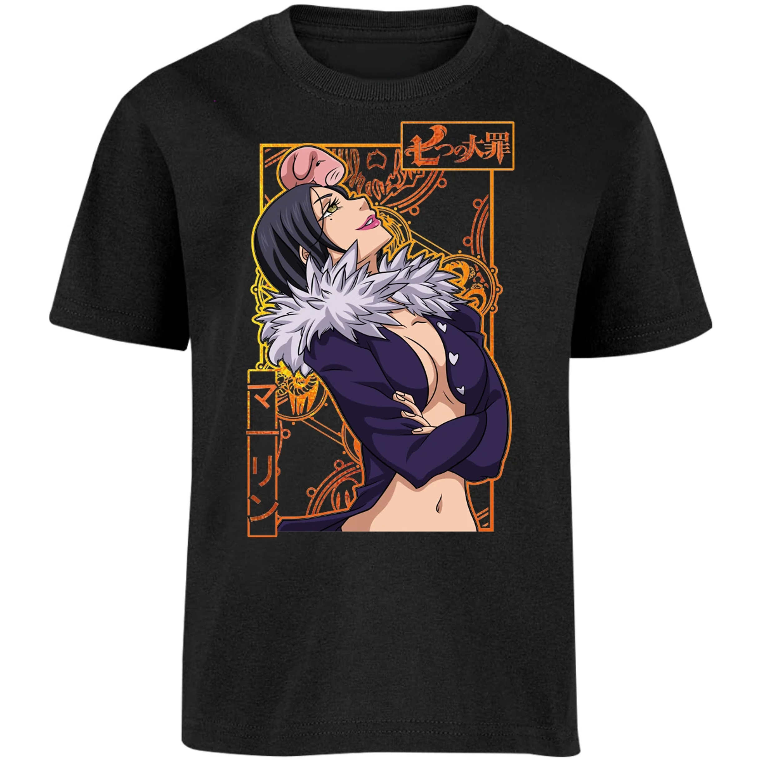 Playera Seven Deadly Sins Merlin Seven Deadly Sins para Niño 8