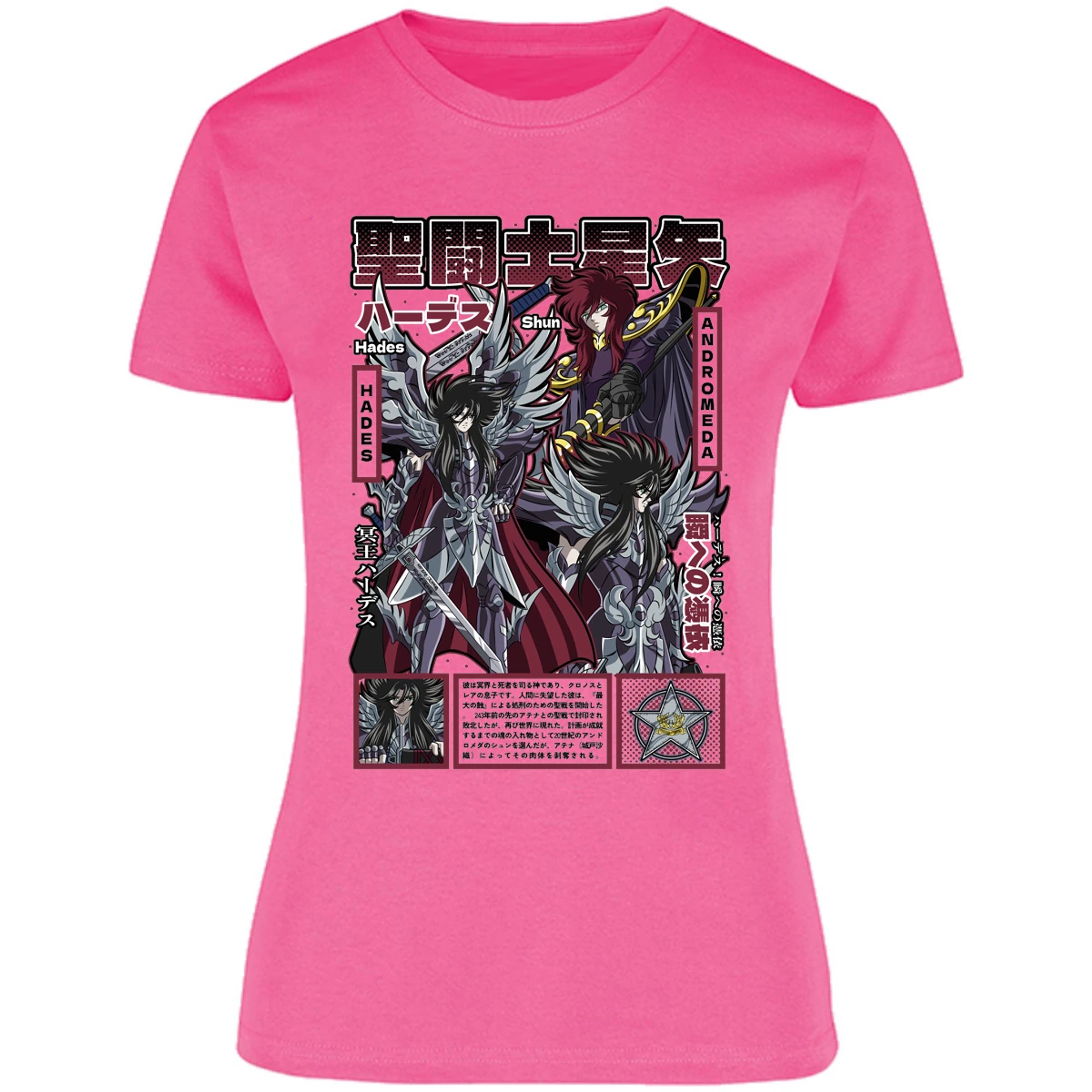 Blusa Saint Seiya Hades Saint Seiya Blusa para Mujer 2