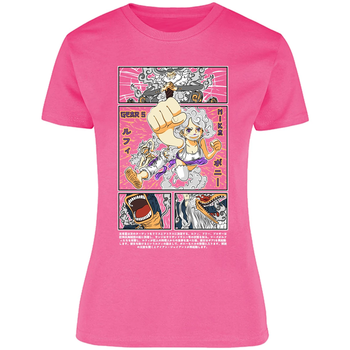 Blusa One Piece Luffy Y Booney Blusa para Mujer 17