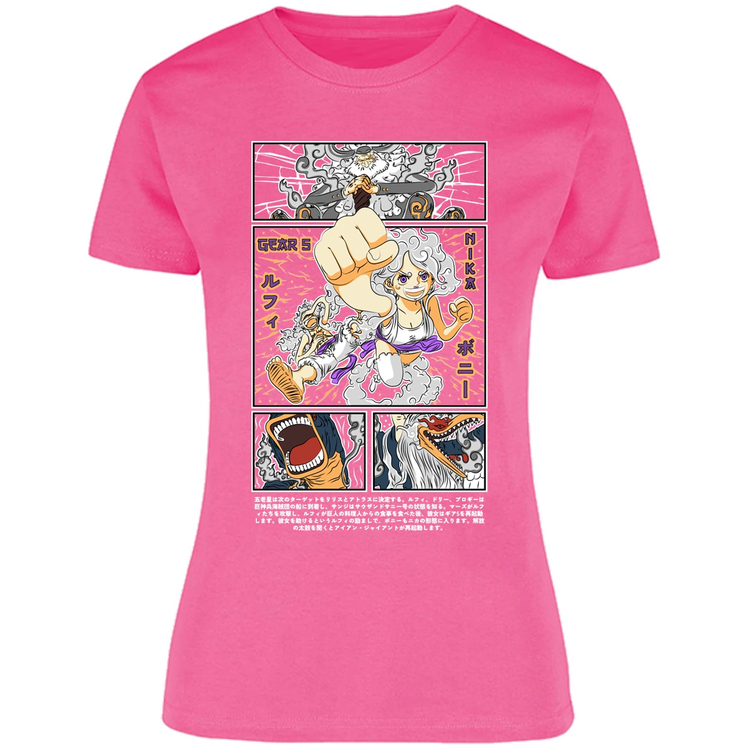 Blusa One Piece Luffy Y Booney Blusa para Mujer 17