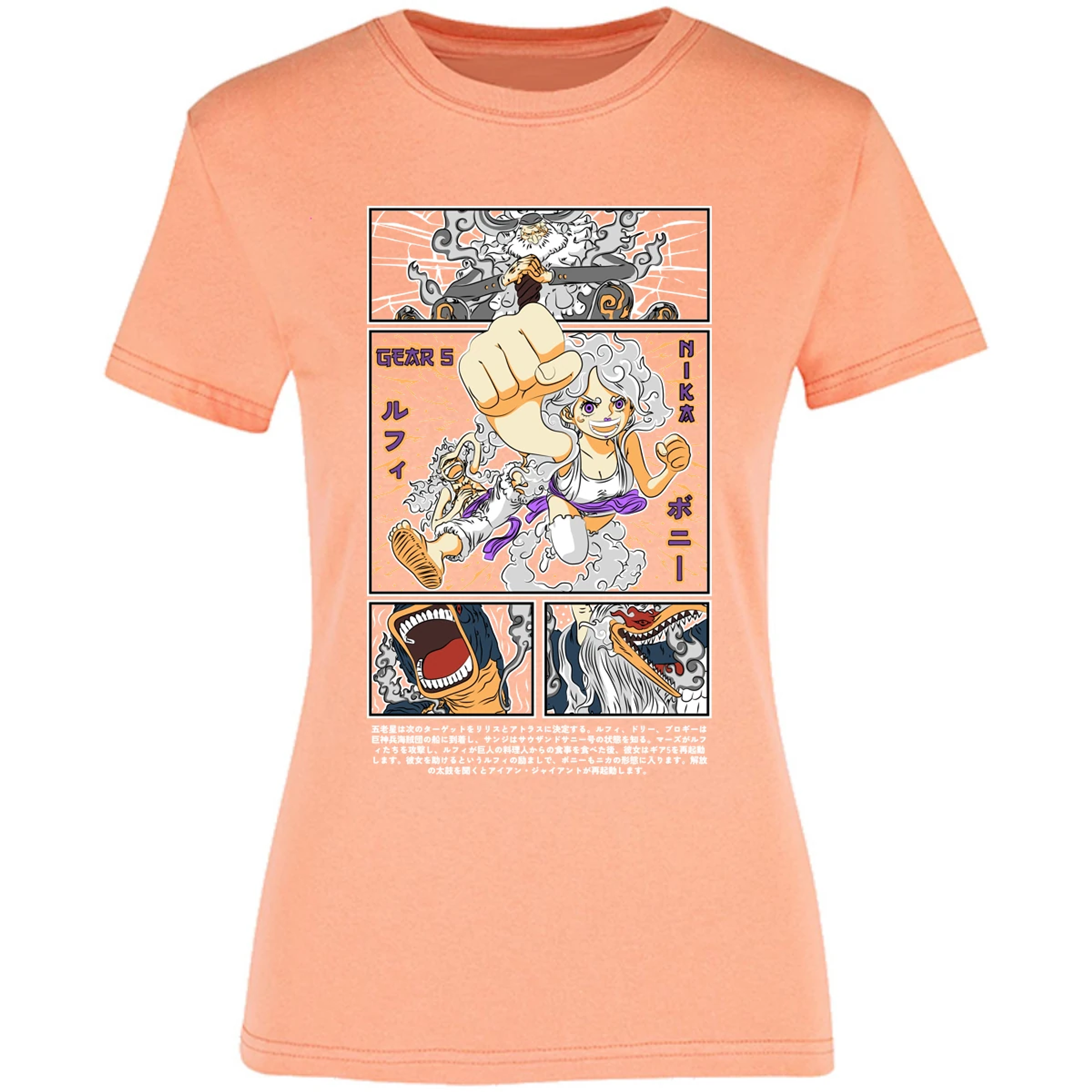 Blusa One Piece Luffy Y Booney Blusa para Mujer 19