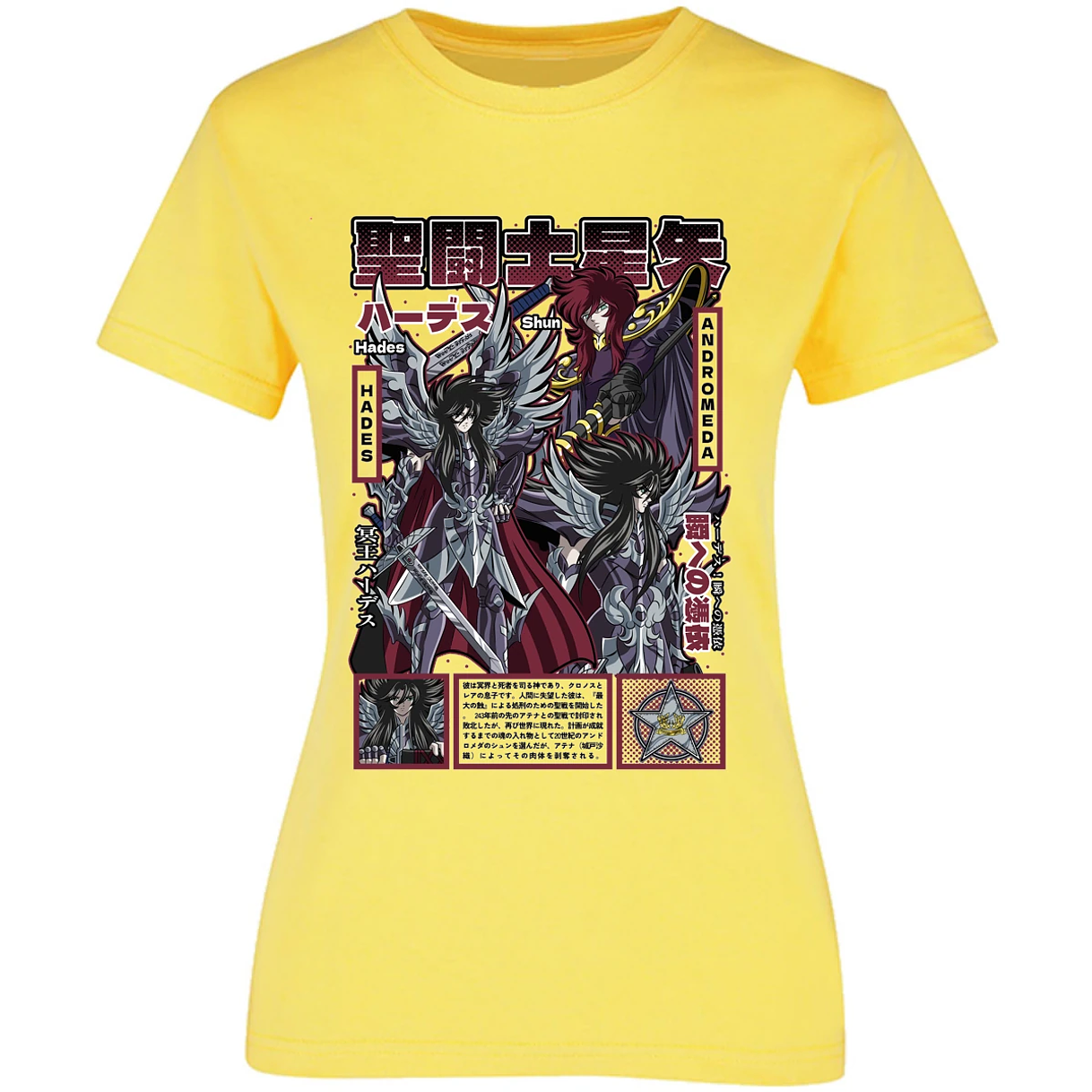 Blusa Saint Seiya Hades Saint Seiya Blusa para Mujer 14