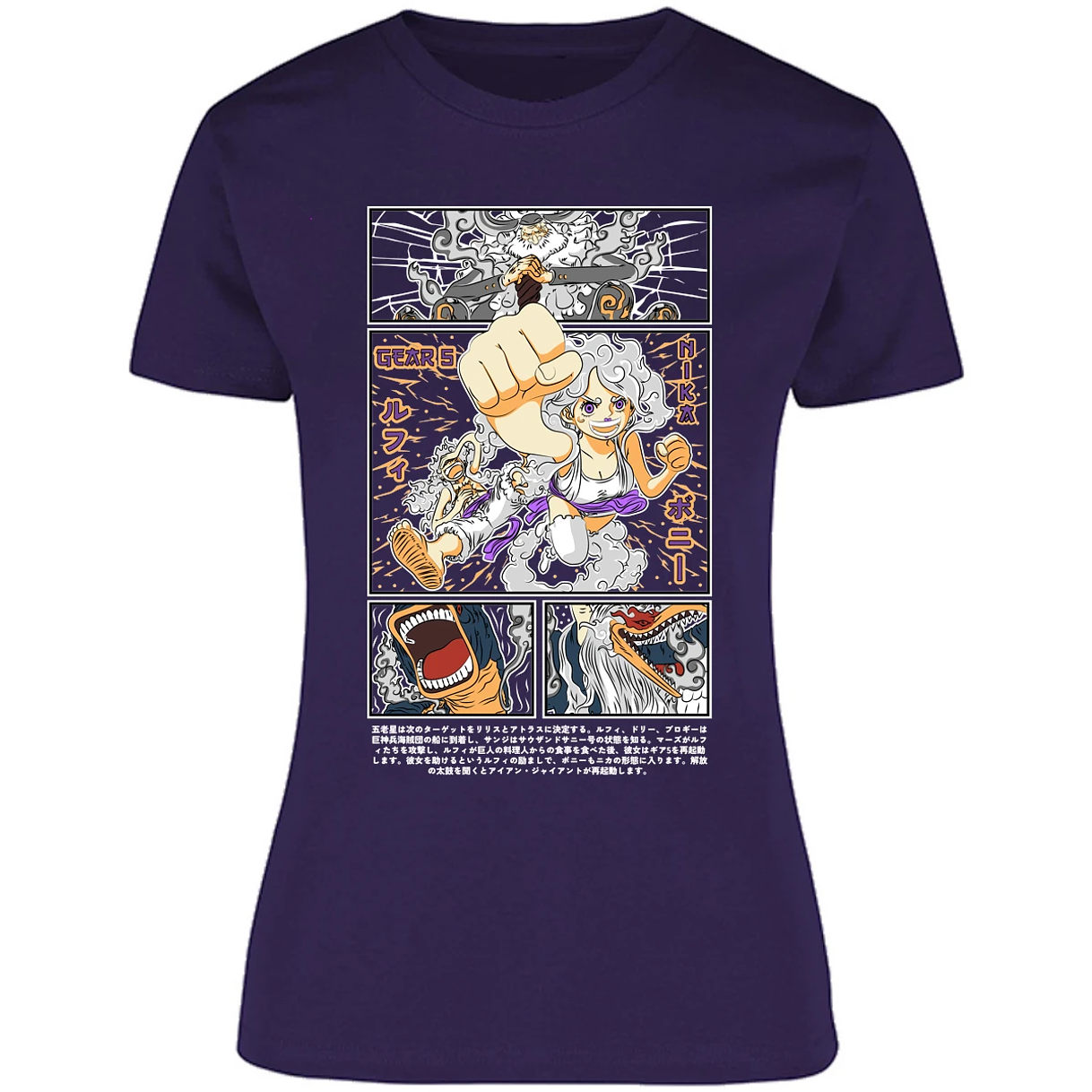 Blusa One Piece Luffy Y Booney Blusa para Mujer 29