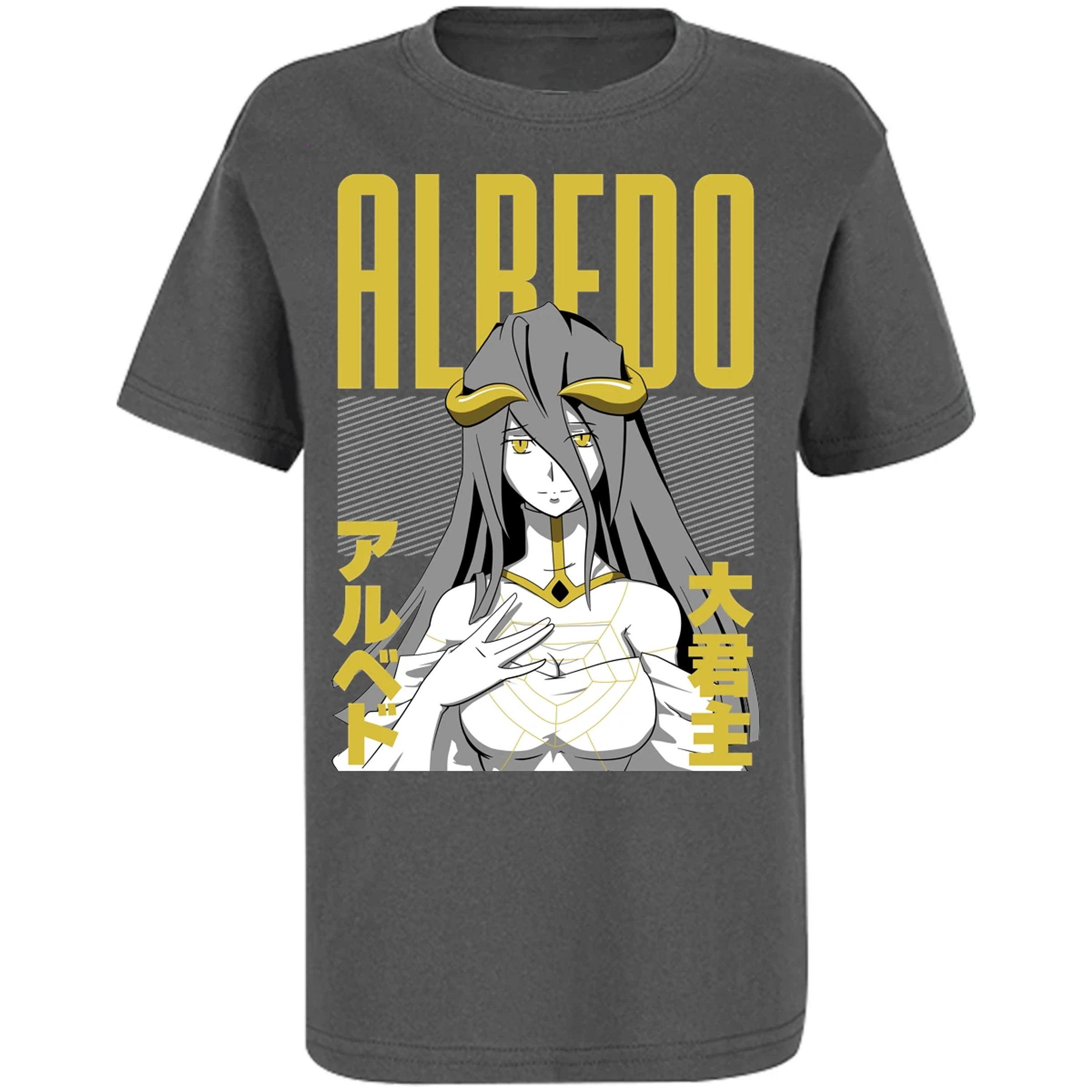 Playera Overlord Anime Albedo para Niño 11