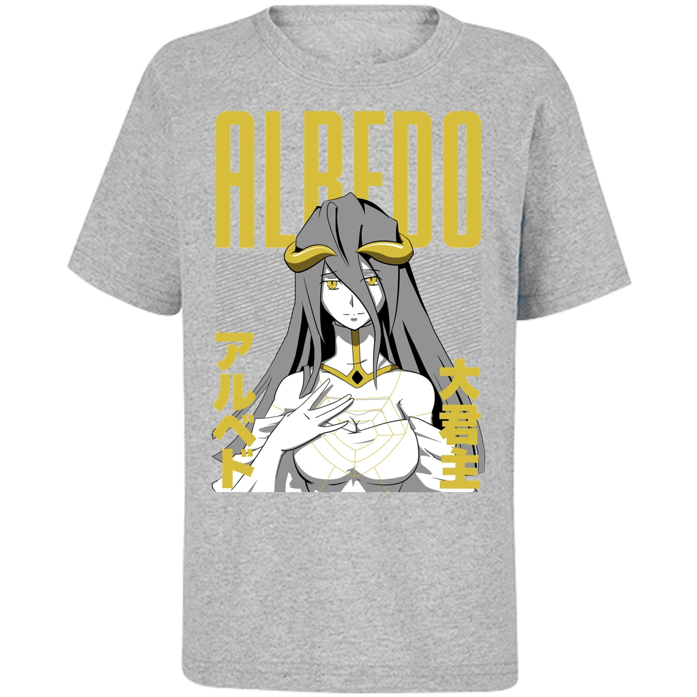 Playera Overlord Anime Albedo para Niño 3