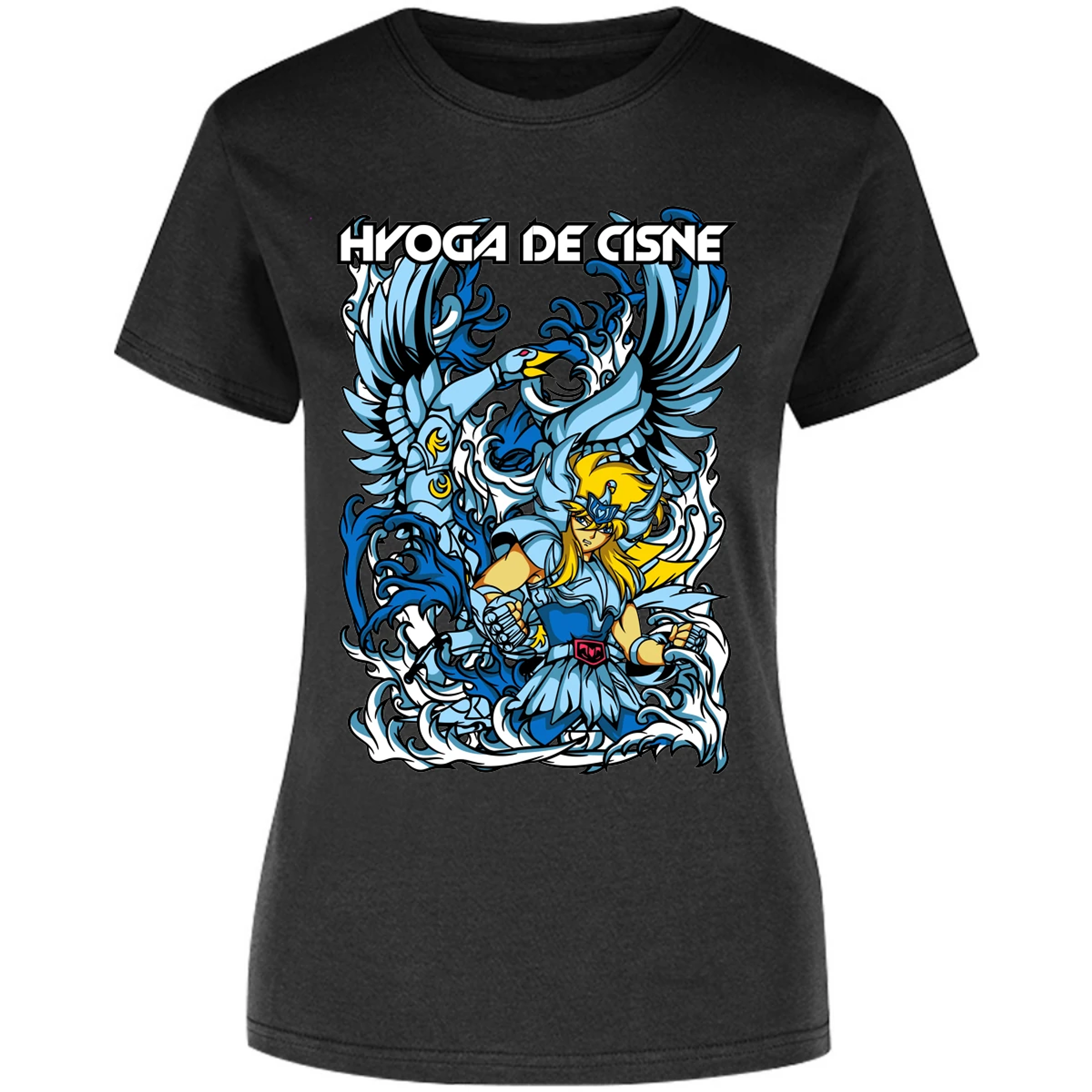 Blusa Saint Seiya Hyoga Anime Blusa para Mujer 10