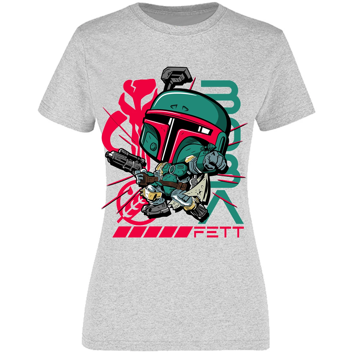 Blusa Star Wars Funko Bobba Fett Blusa para Mujer 8