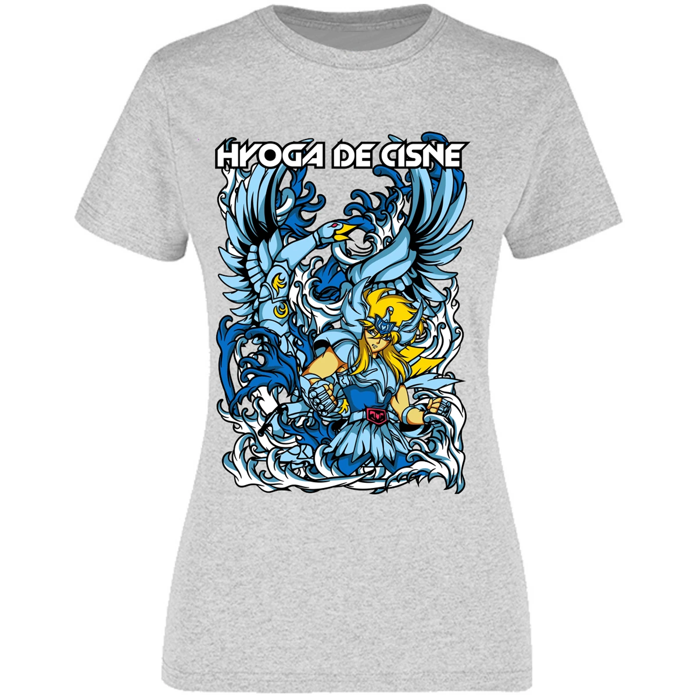 Blusa Saint Seiya Hyoga Anime Blusa para Mujer 17