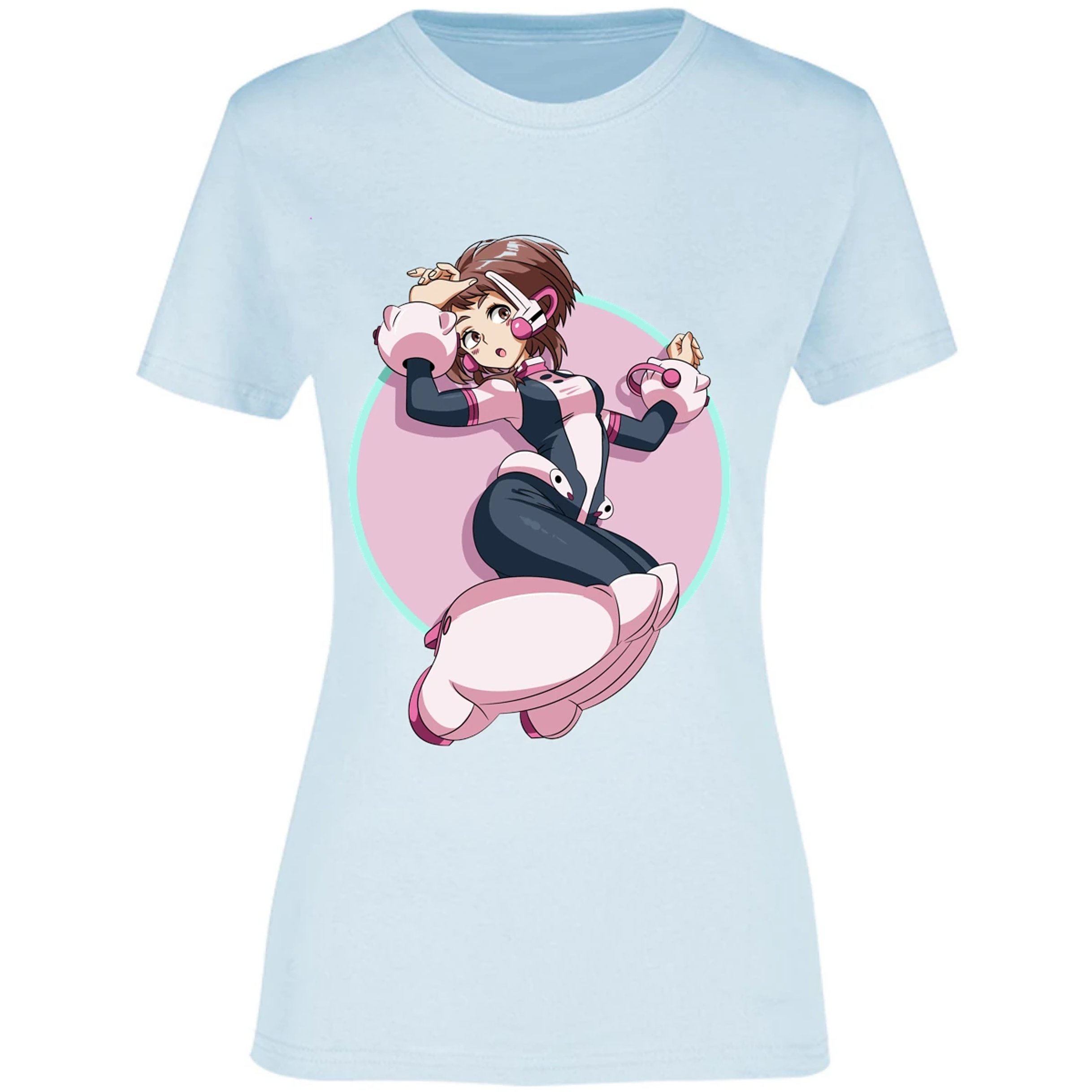 Blusa My Hero Academy Ochako Uraraka Blusa para Mujer 15
