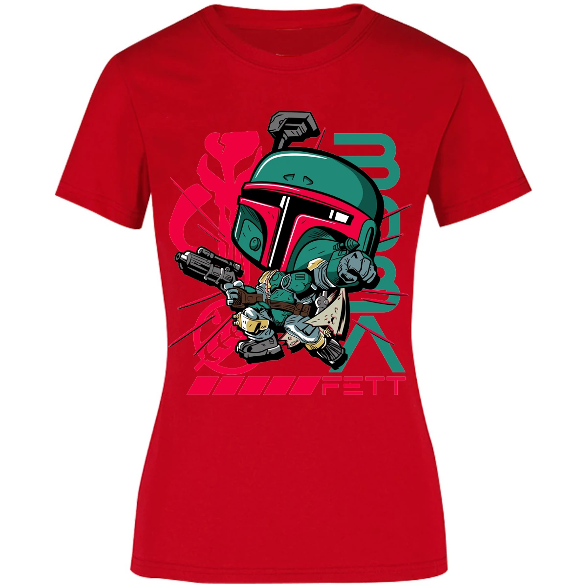 Blusa Star Wars Funko Bobba Fett Blusa para Mujer 16