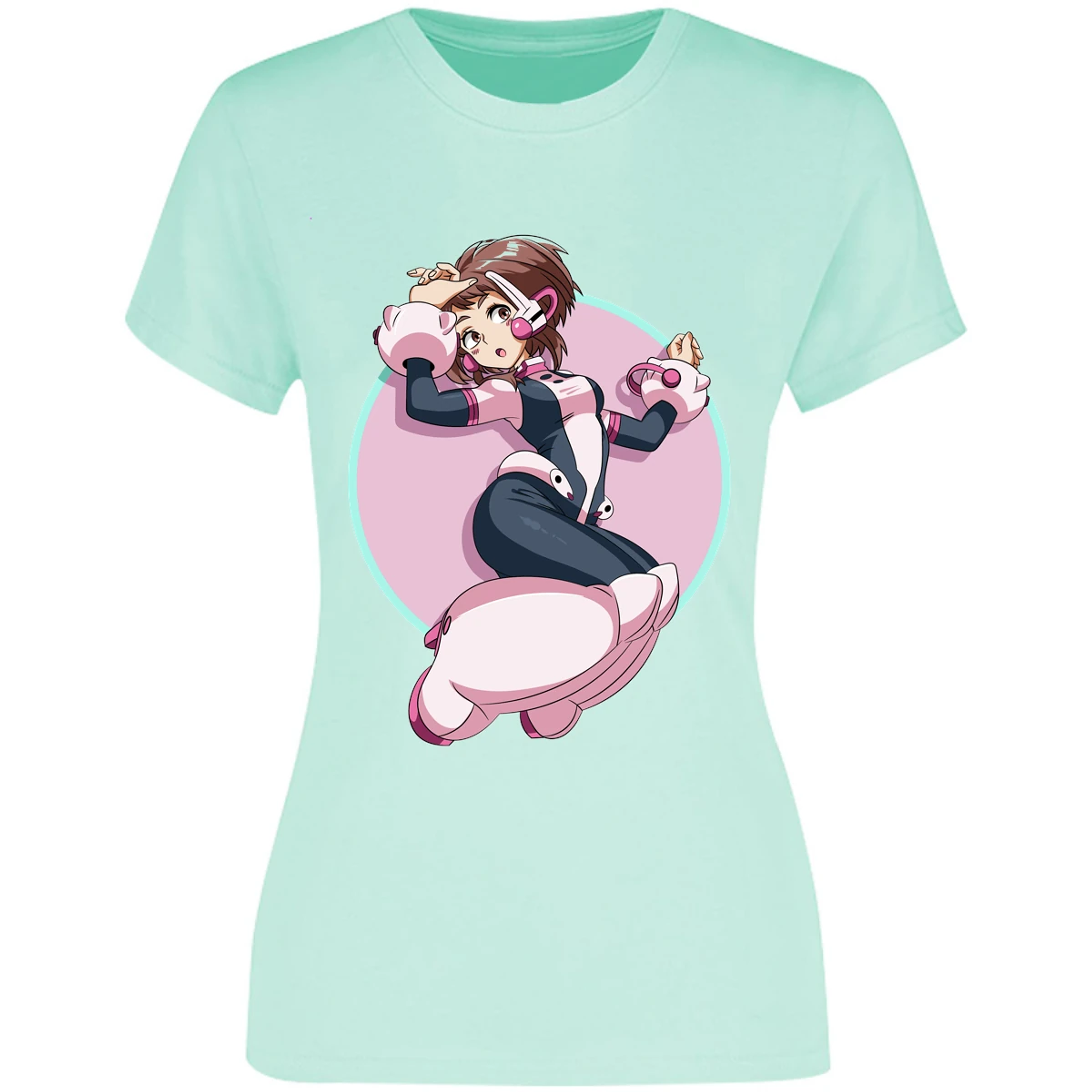 Blusa My Hero Academy Ochako Uraraka Blusa para Mujer 16