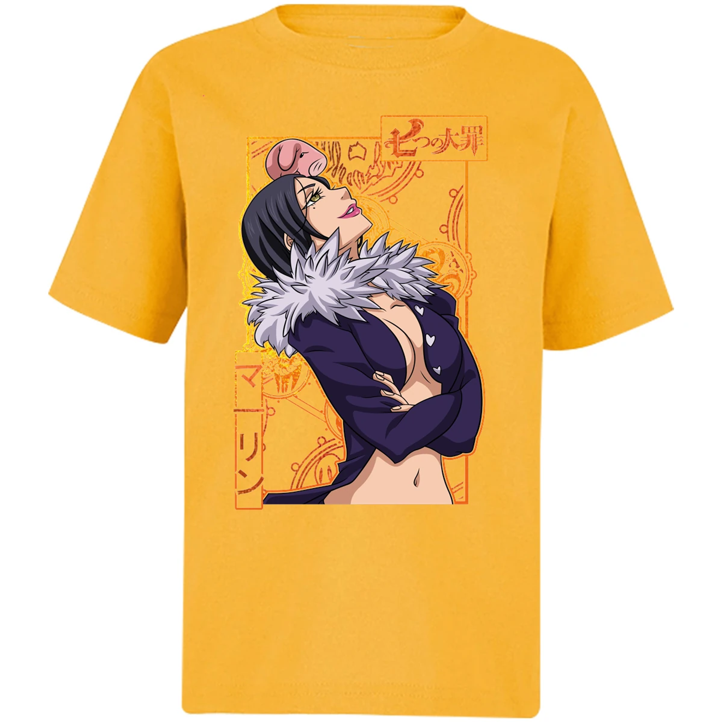 Playera Seven Deadly Sins Merlin Seven Deadly Sins para Niño 7