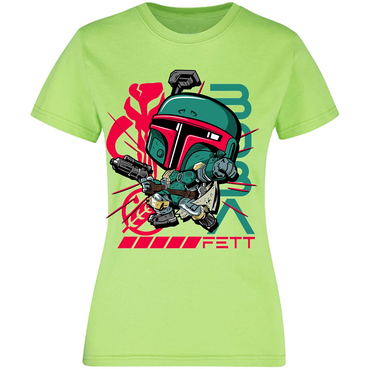 Blusa Star Wars Funko Bobba Fett Blusa para Mujer 9