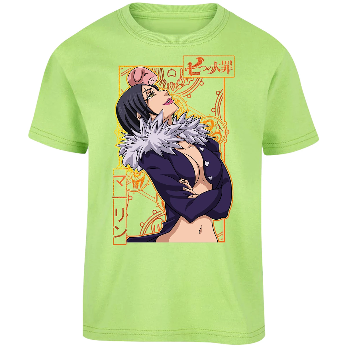 Playera Seven Deadly Sins Merlin Seven Deadly Sins para Niño 5