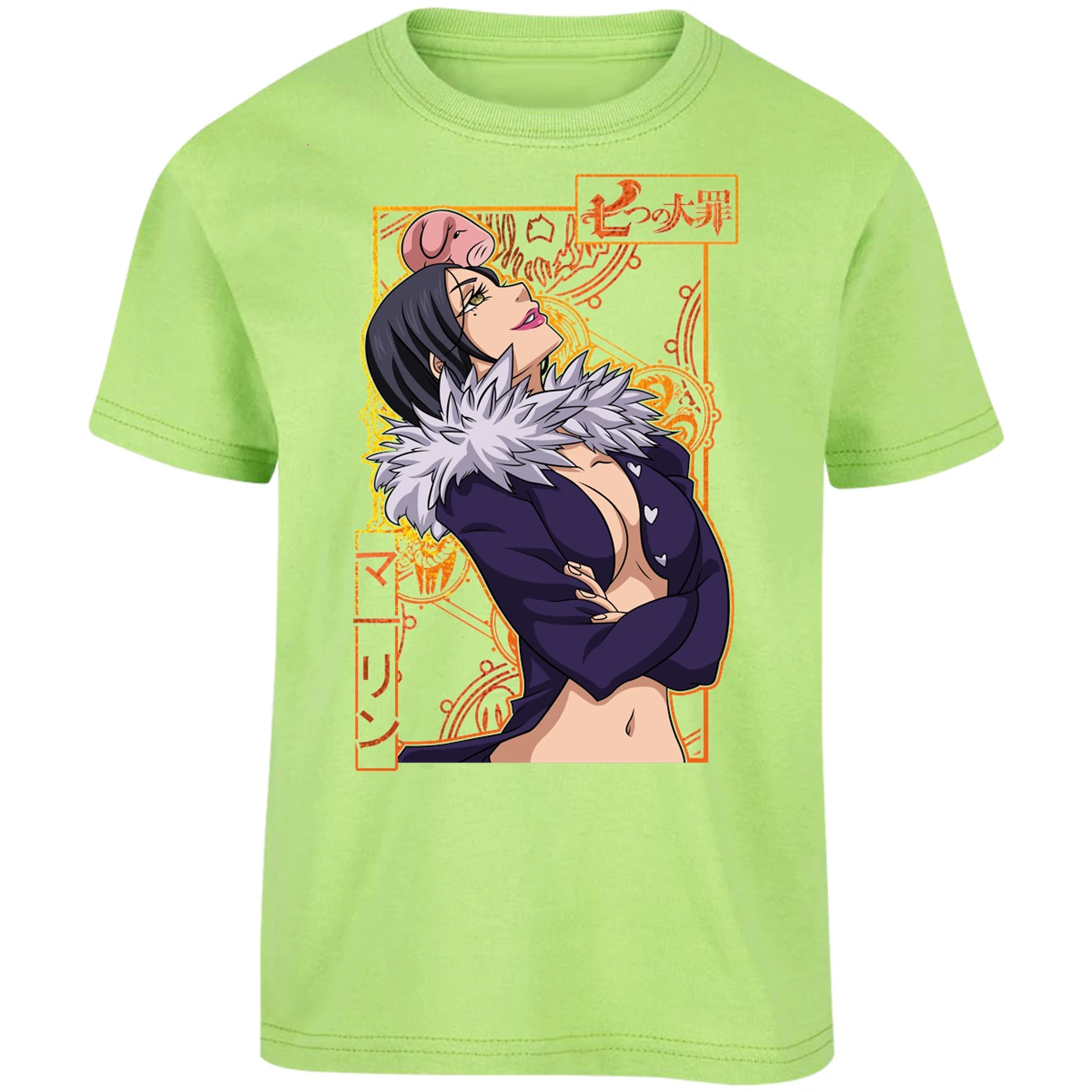 Playera Seven Deadly Sins Merlin Seven Deadly Sins para Niño 5
