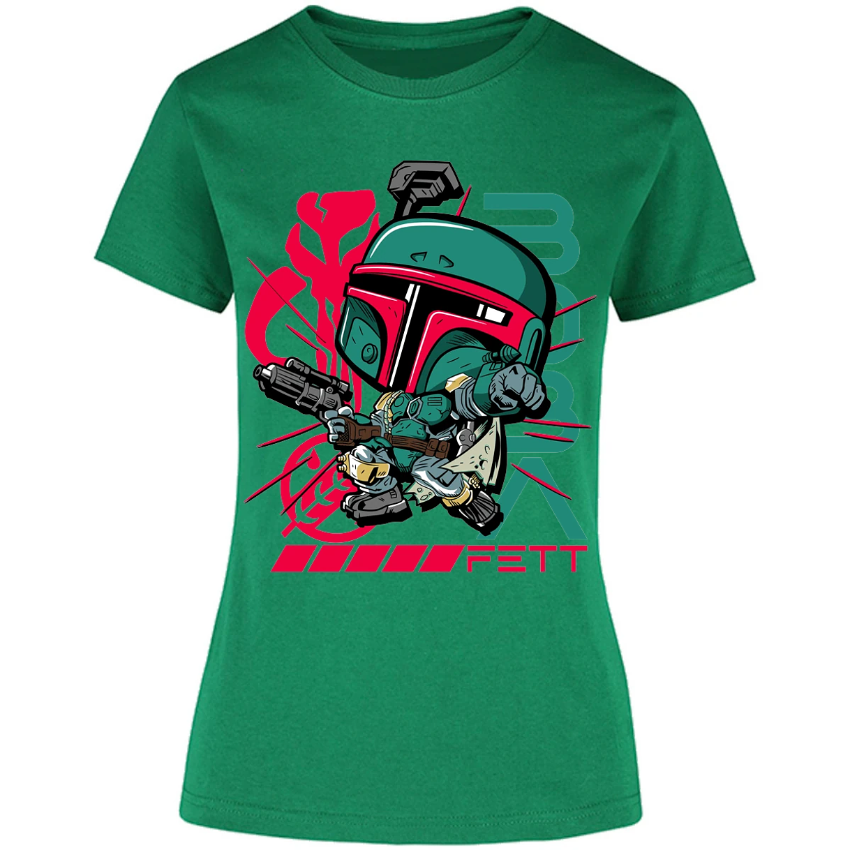 Blusa Star Wars Funko Bobba Fett Blusa para Mujer 15