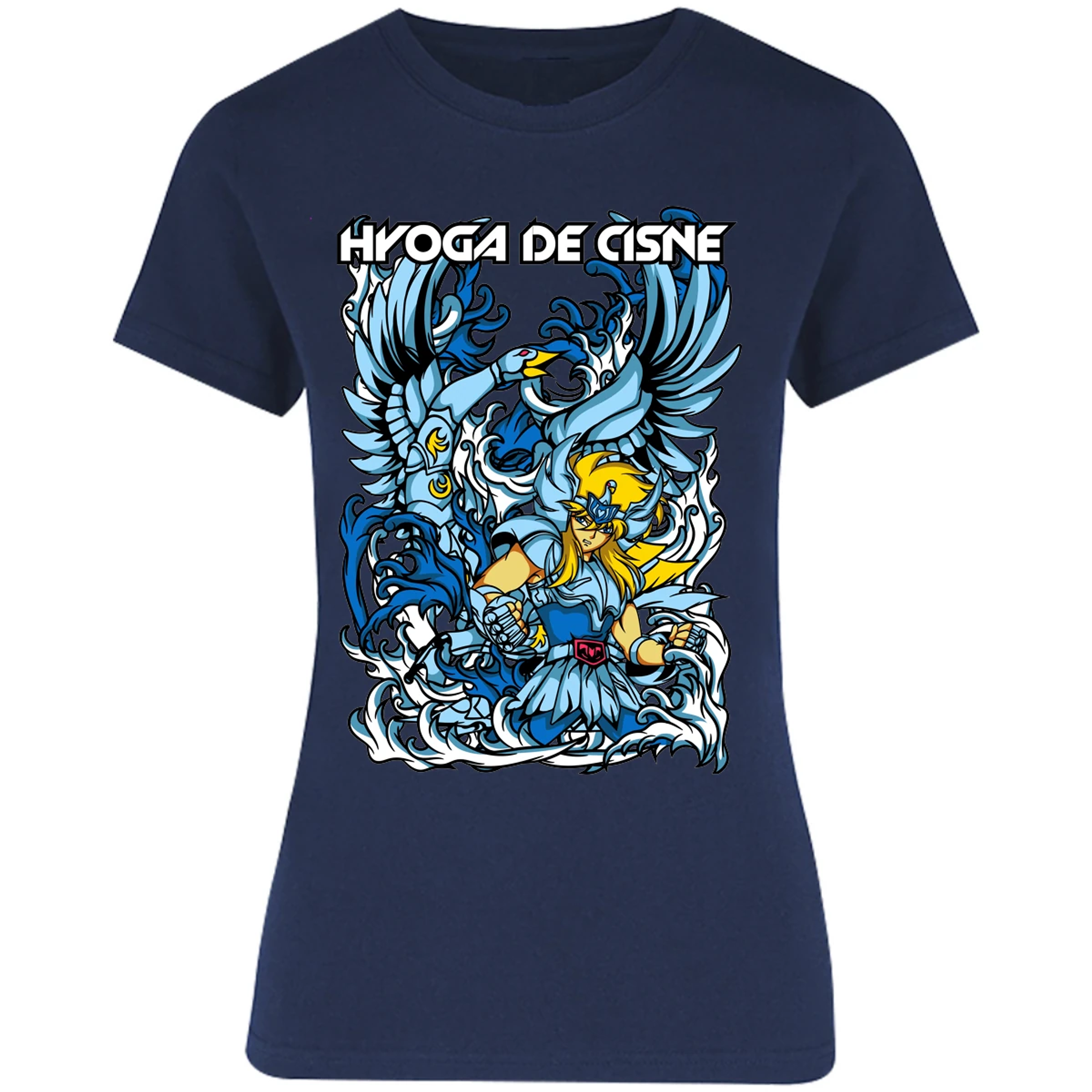 Blusa Saint Seiya Hyoga Anime Blusa para Mujer 14