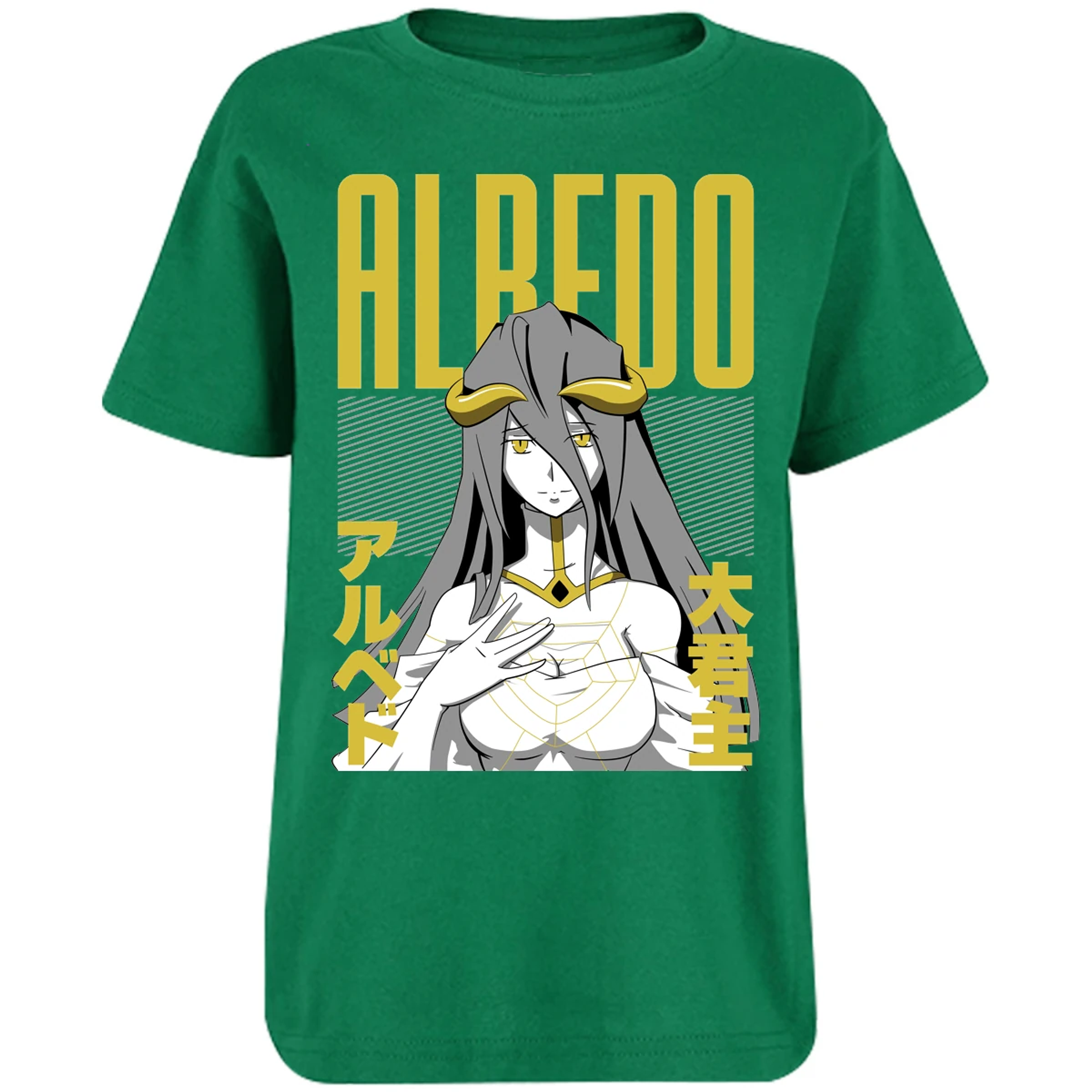 Playera Overlord Anime Albedo para Niño 17