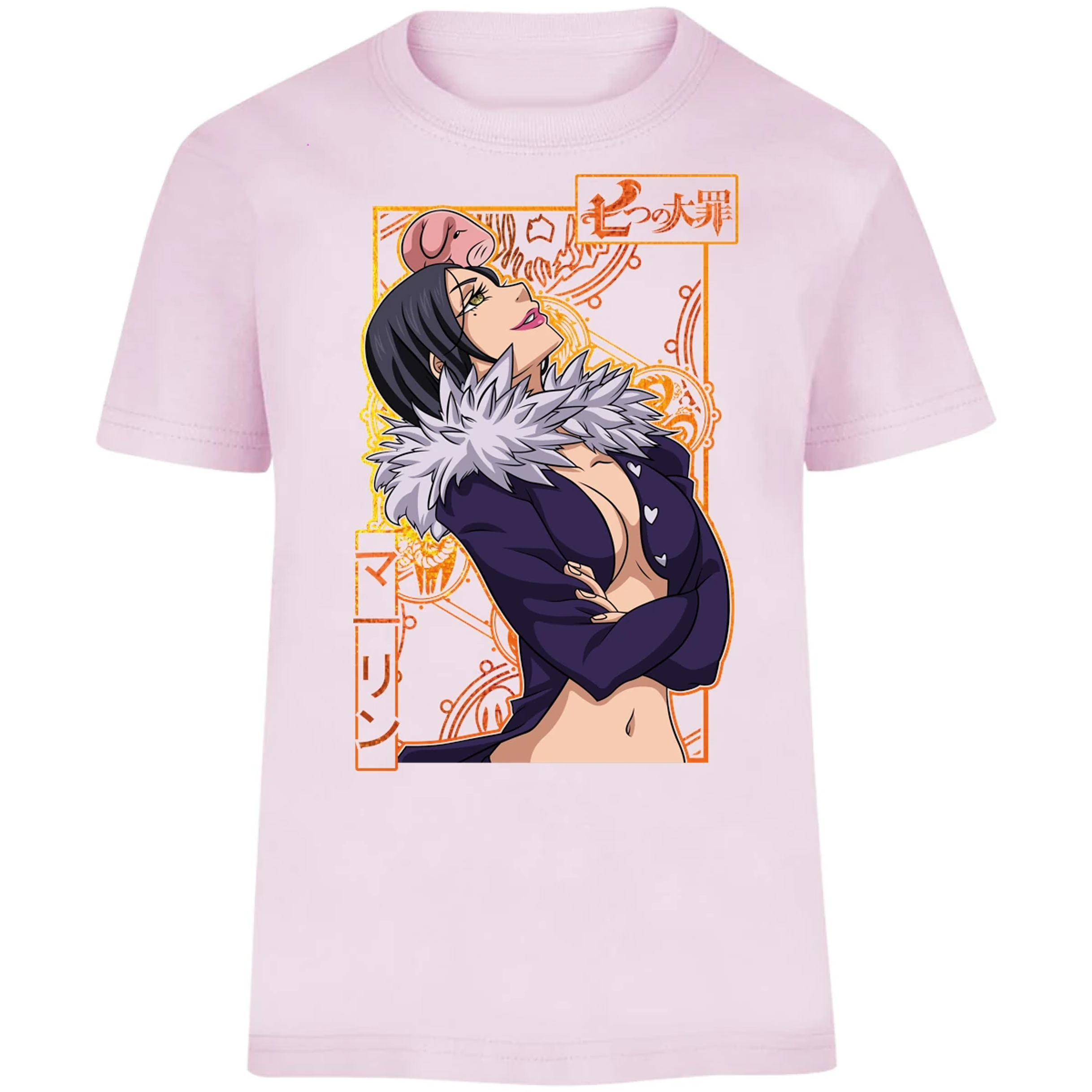 Playera Seven Deadly Sins Merlin Seven Deadly Sins para Niño 4