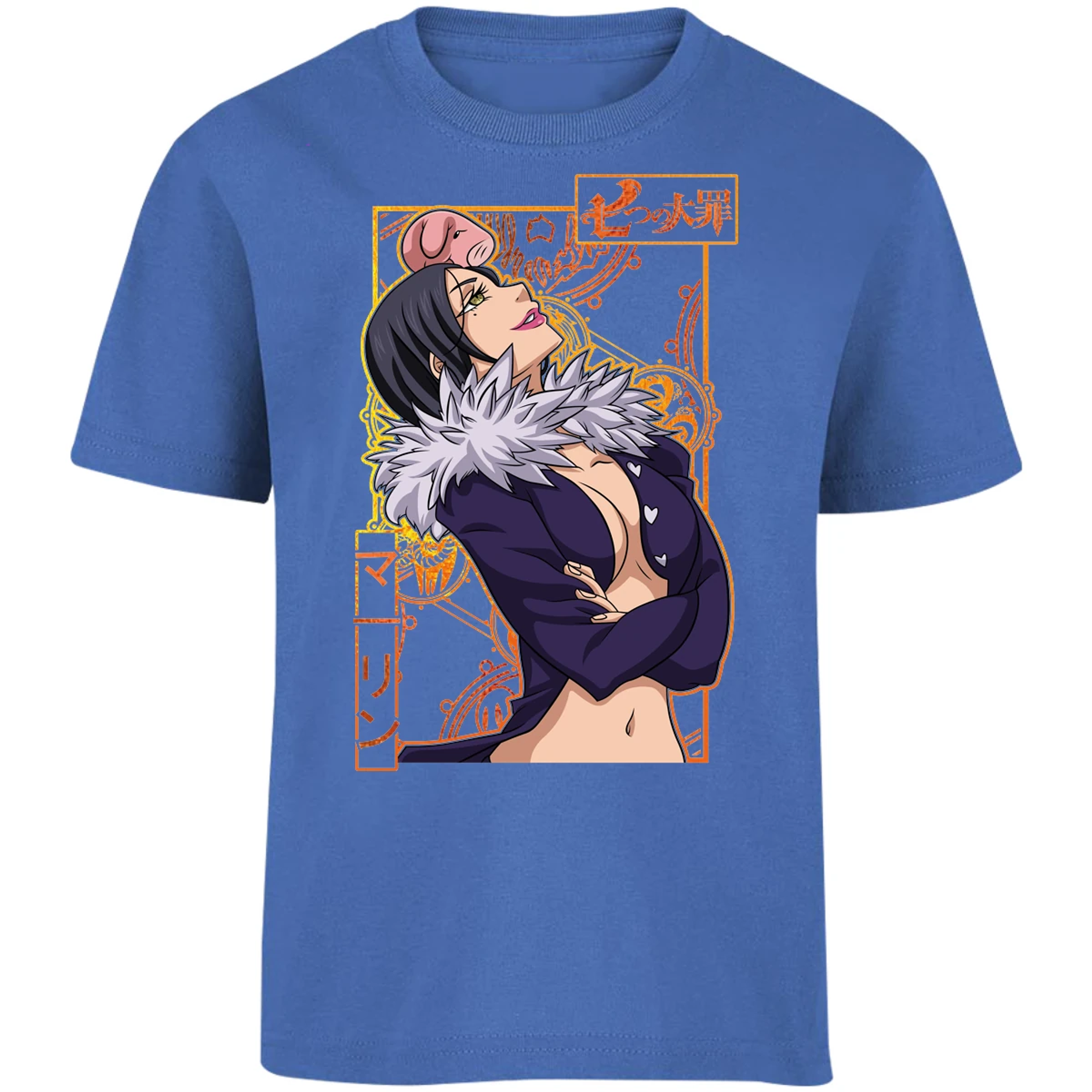 Playera Seven Deadly Sins Merlin Seven Deadly Sins para Niño 11